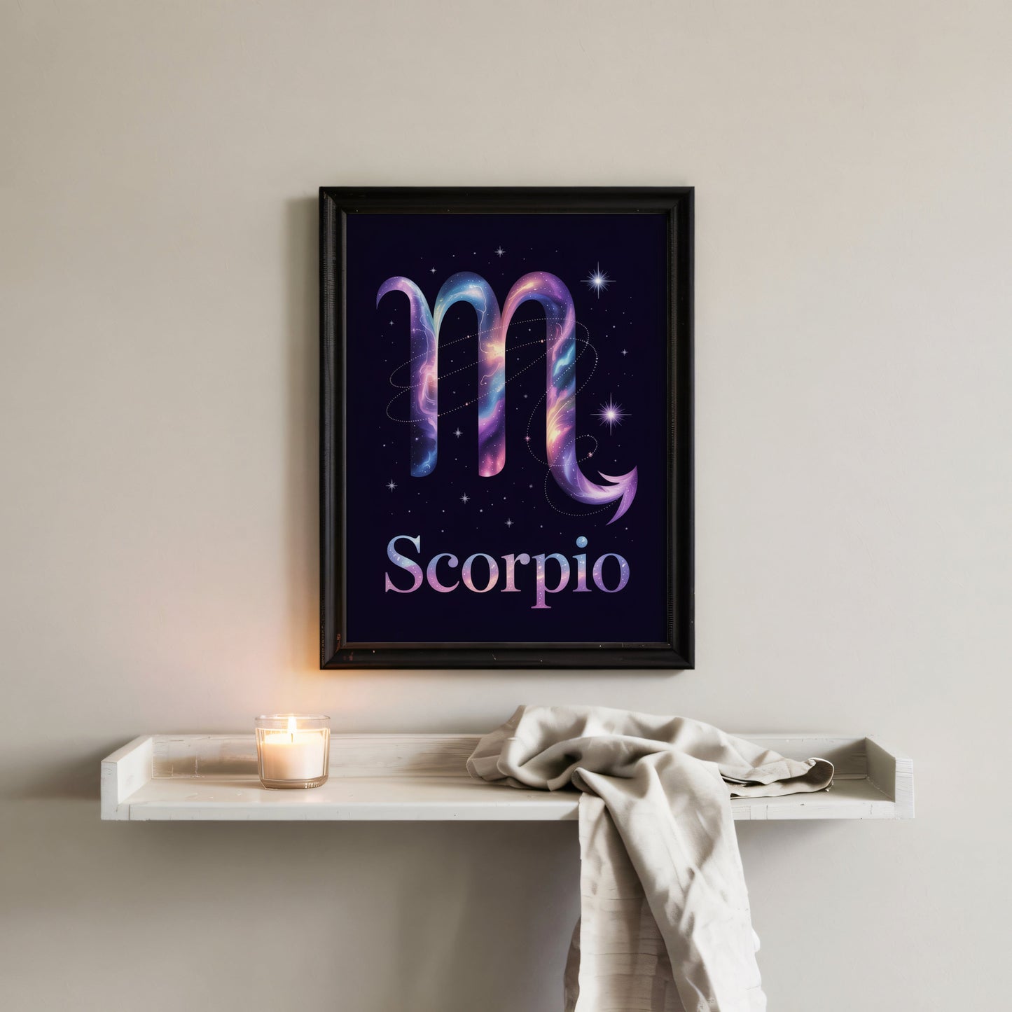 Aisle29 Posters Scorpio Cosmic Wall Art