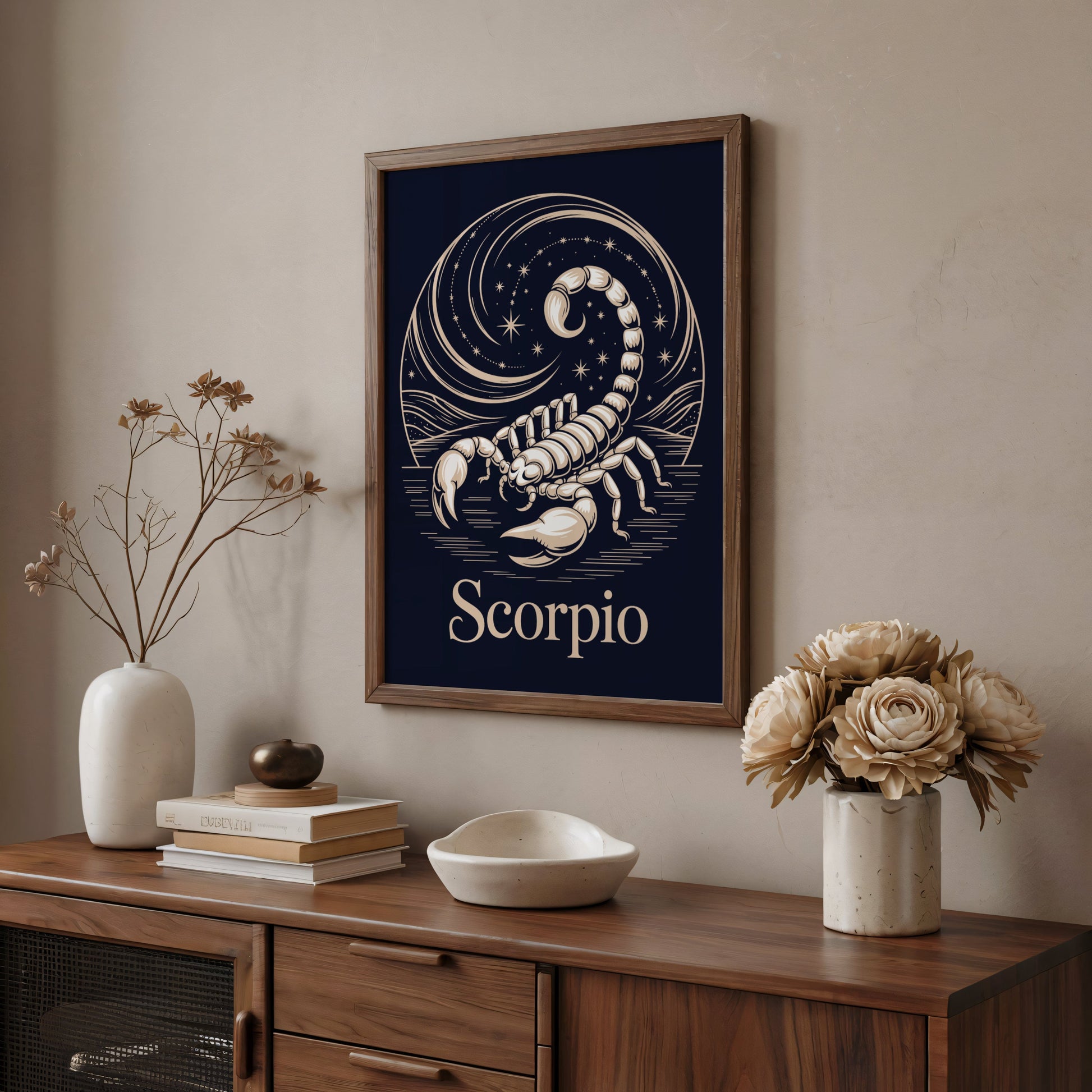 Aisle29 Posters Scorpio Night Wall Art