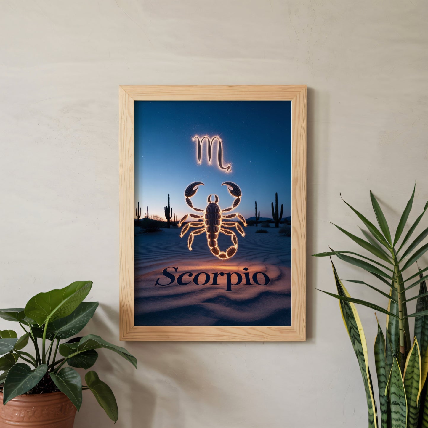 Aisle29 Posters Scorpio Serene Wall Art
