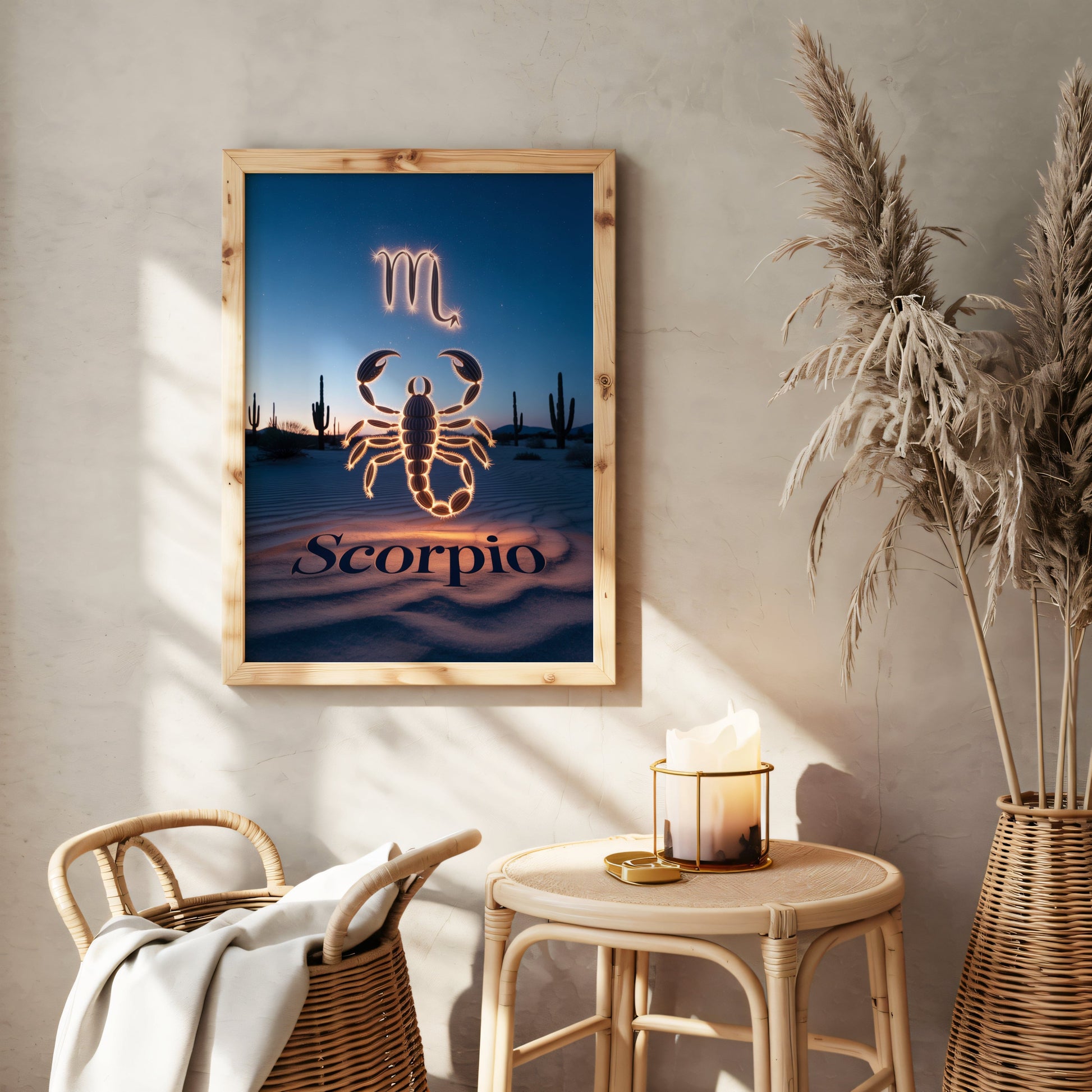 Aisle29 Posters Scorpio Serene Wall Art