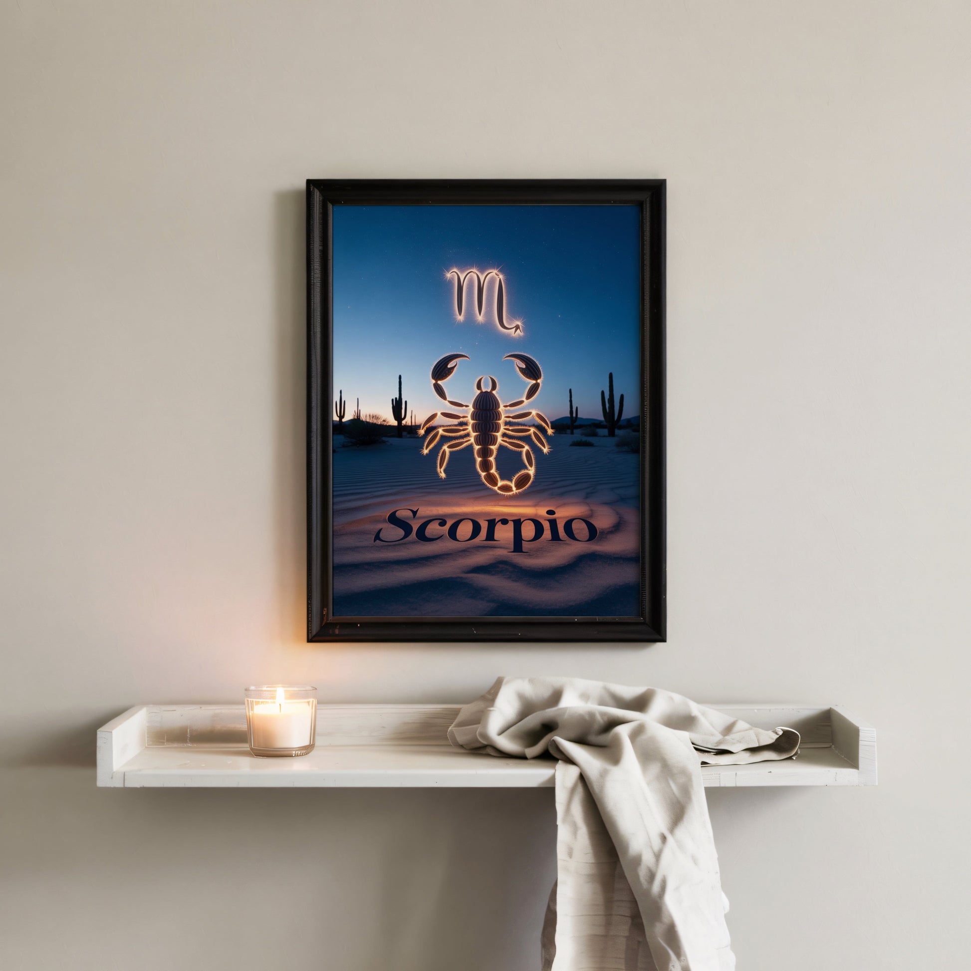 Aisle29 Posters Scorpio Serene Wall Art