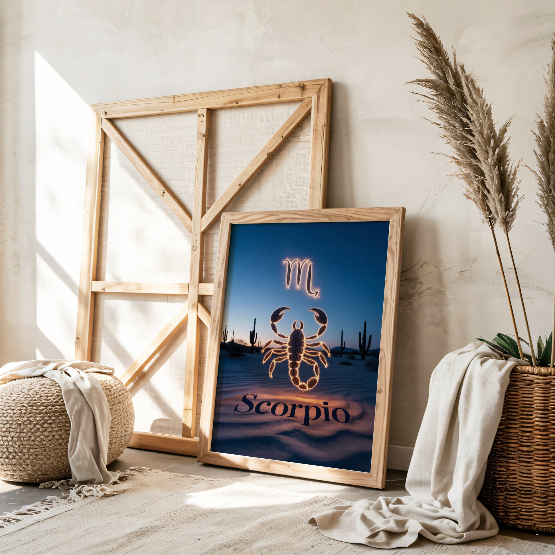 Aisle29 Posters Scorpio Serene Wall Art