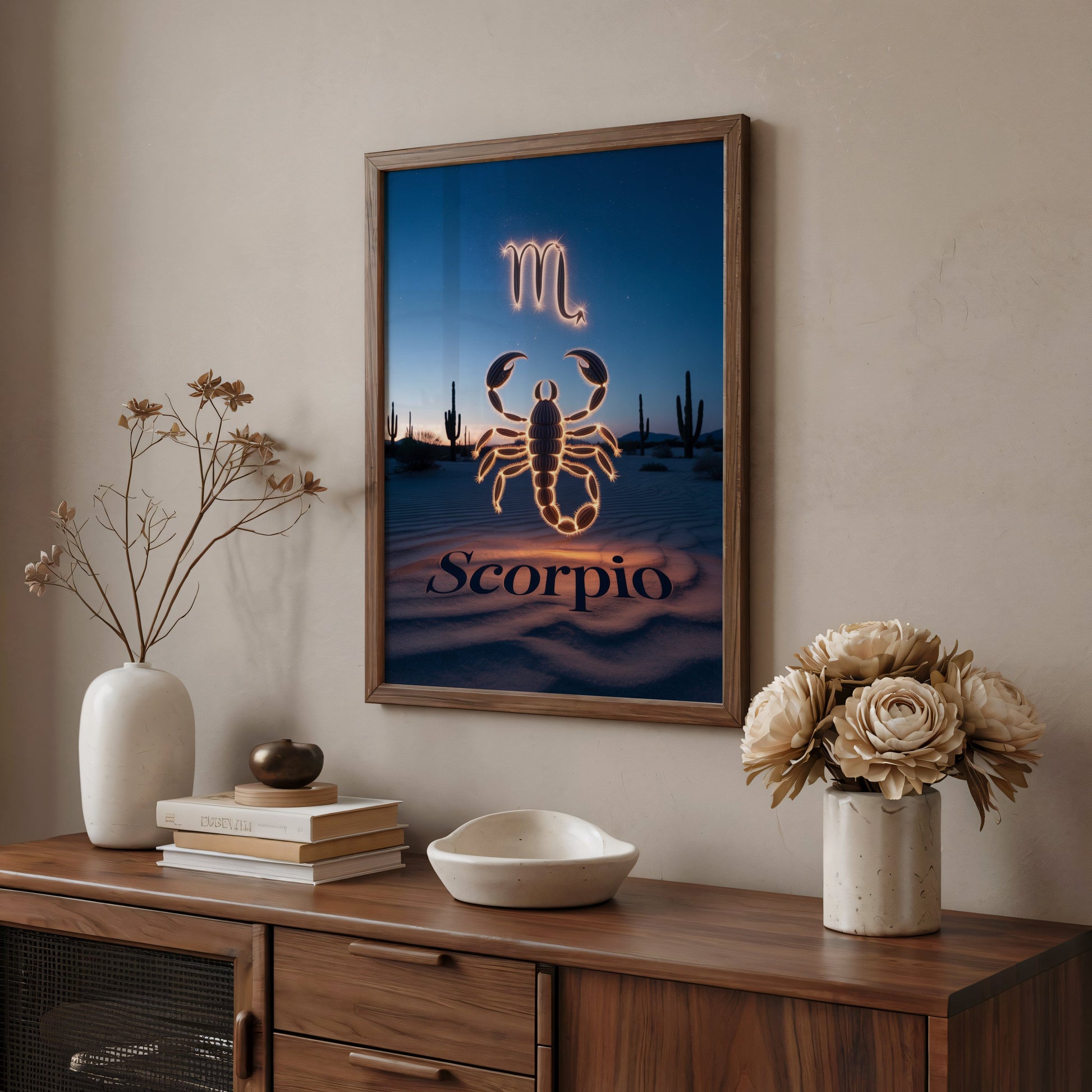 Aisle29 Posters Scorpio Serene Wall Art