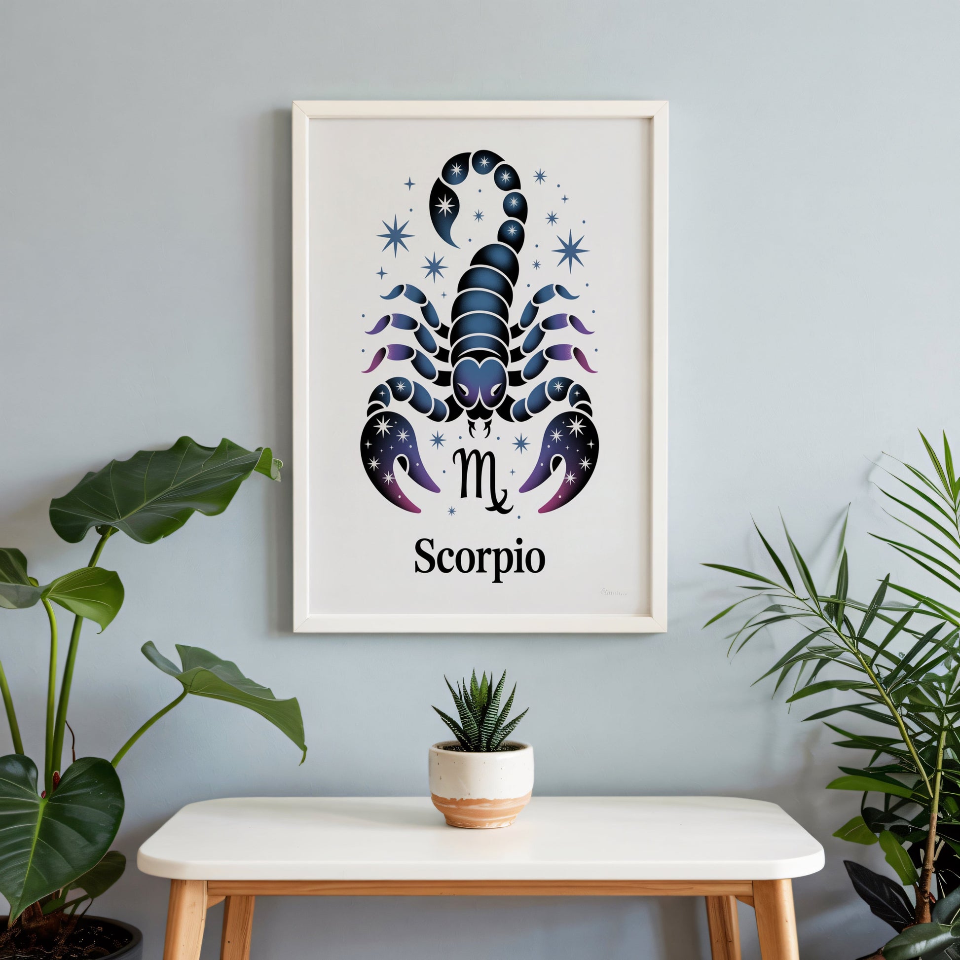 Aisle29 Posters Scorpio Symbol Wall Art