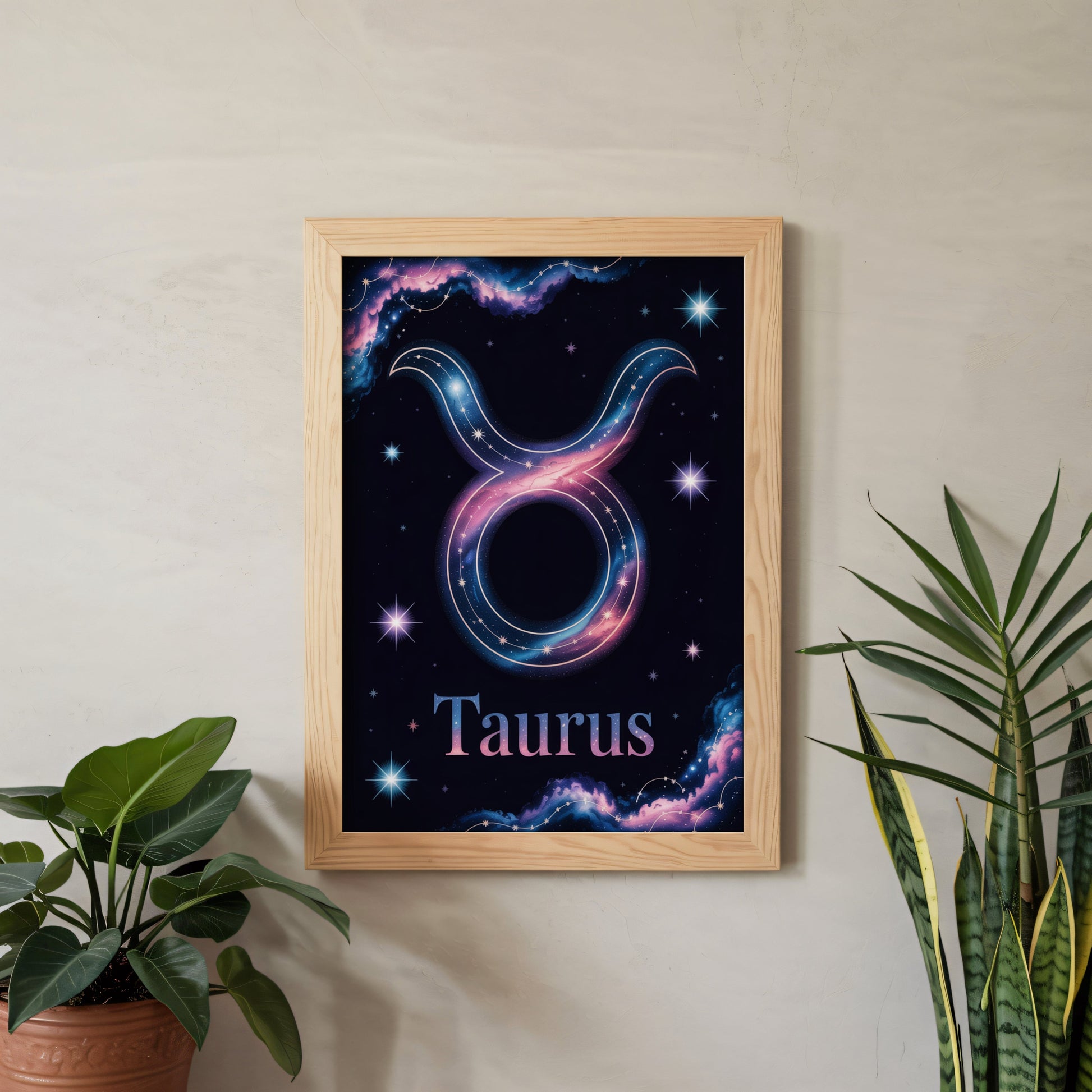 Aisle29 Posters Taurus Cosmic Wall Art