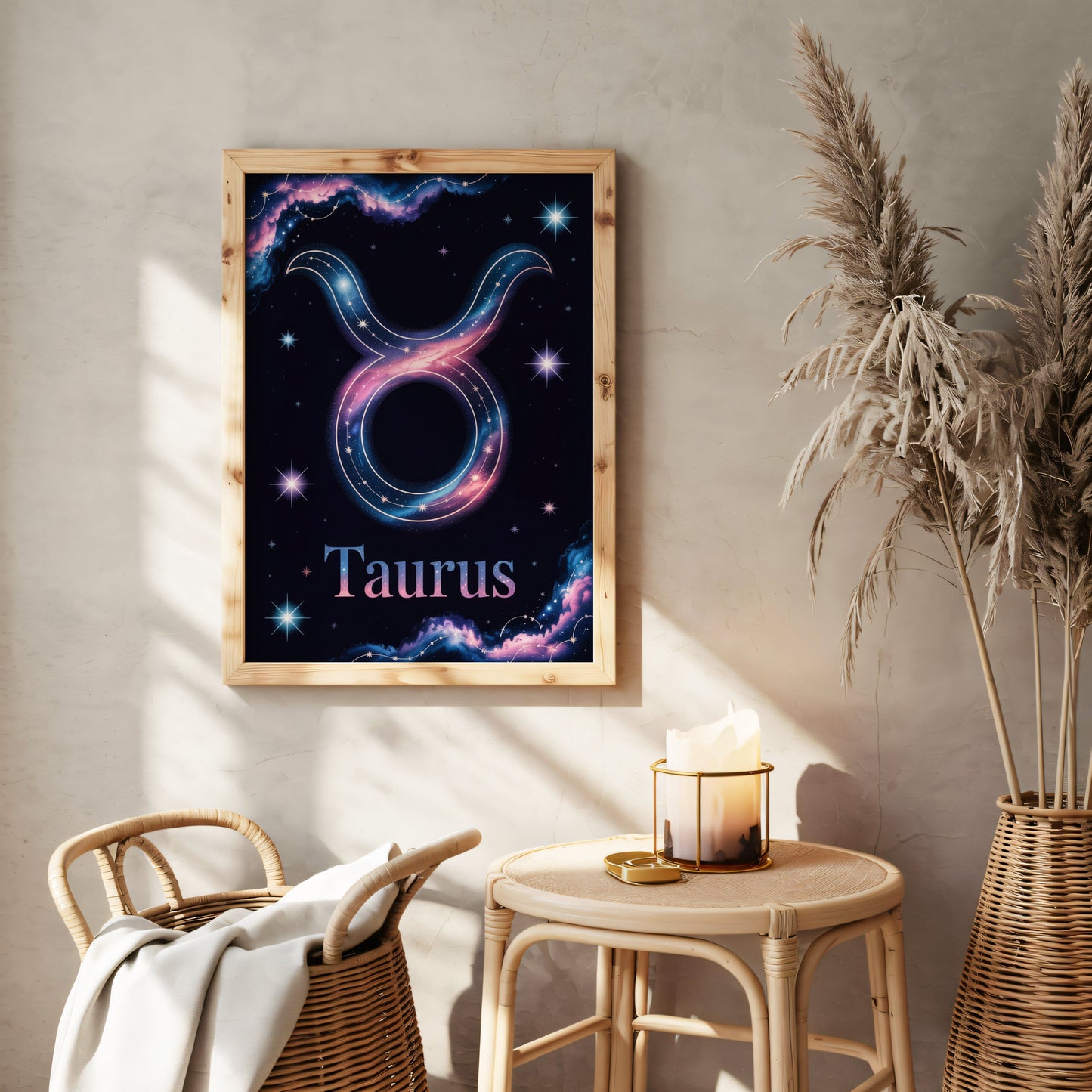 Aisle29 Posters Taurus Cosmic Wall Art