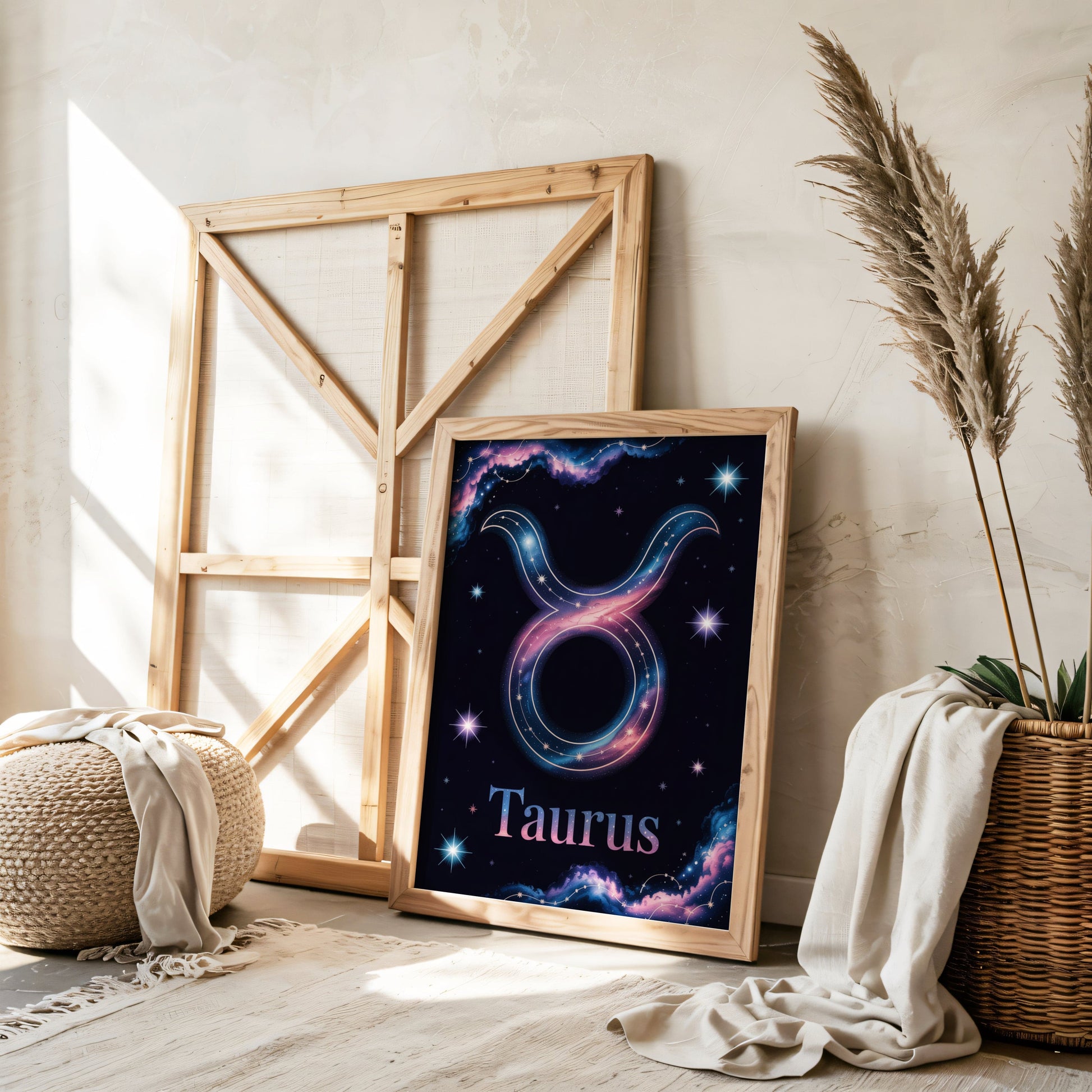 Aisle29 Posters Taurus Cosmic Wall Art