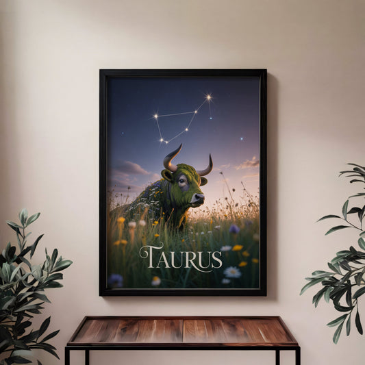 Aisle29 Posters Taurus Serene Wall Art