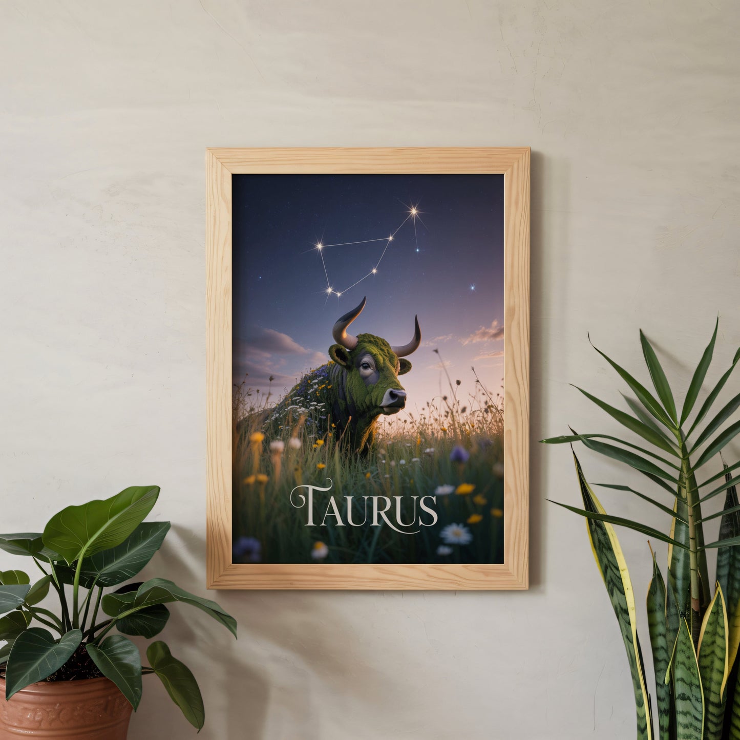Aisle29 Posters Taurus Serene Wall Art