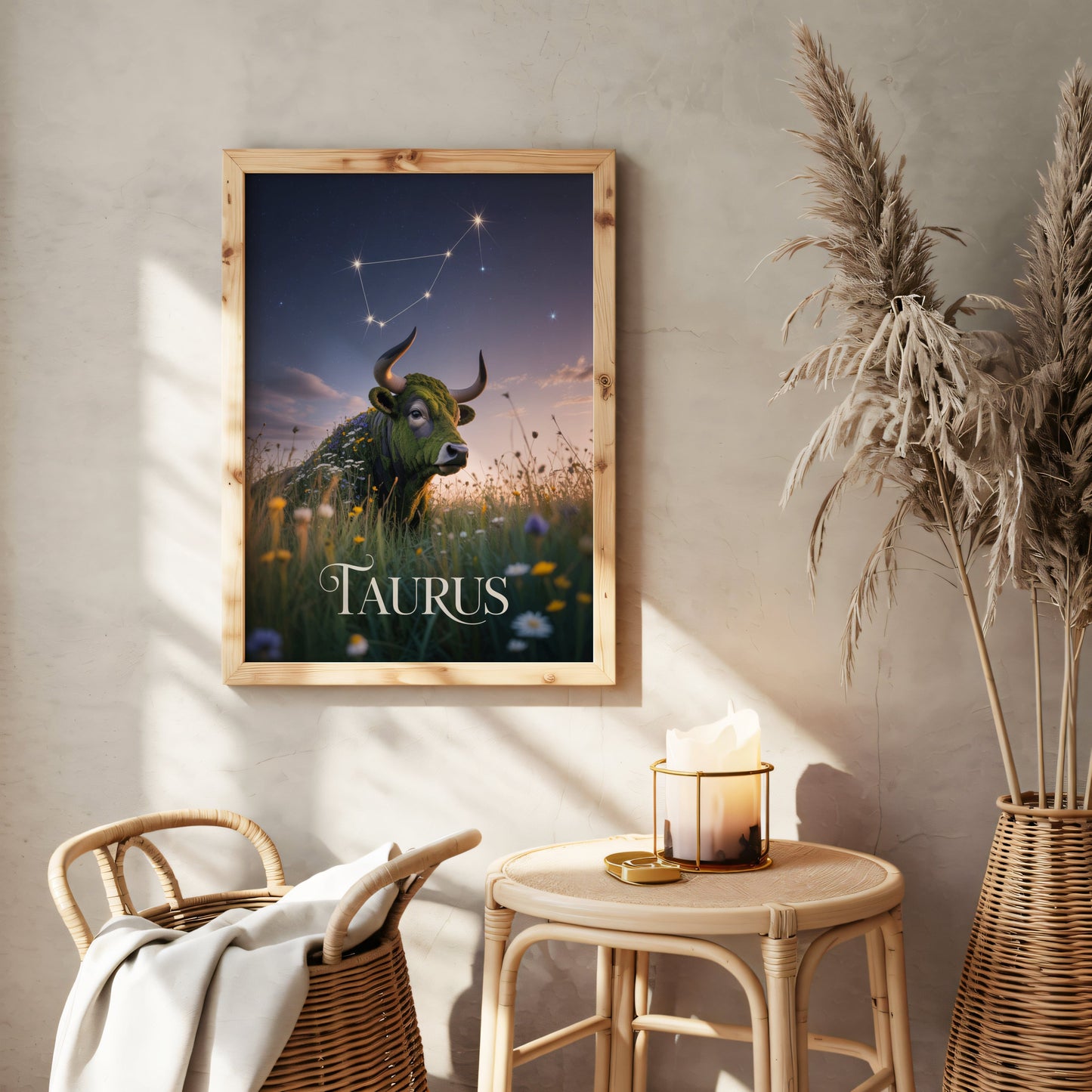 Aisle29 Posters Taurus Serene Wall Art