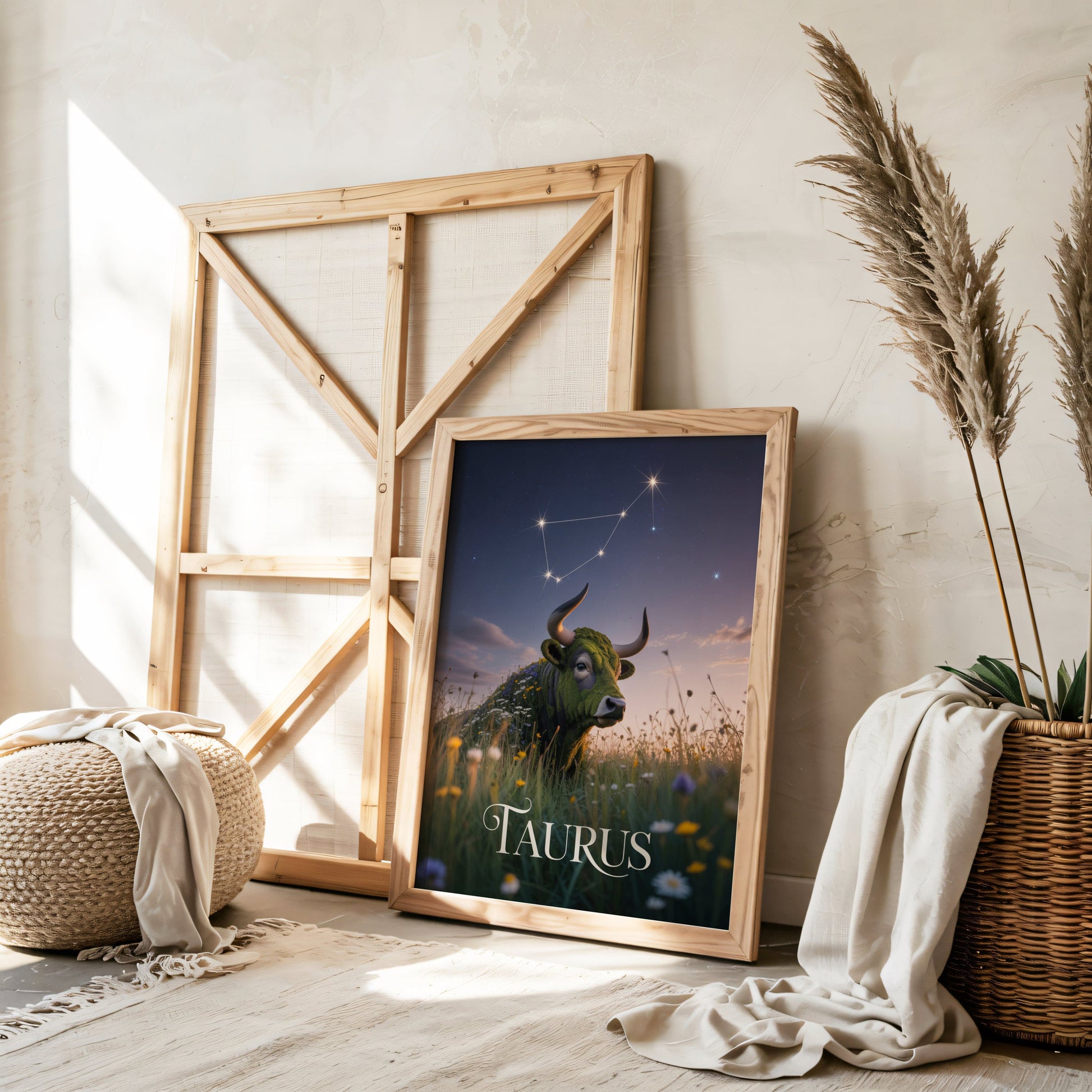 Aisle29 Posters Taurus Serene Wall Art