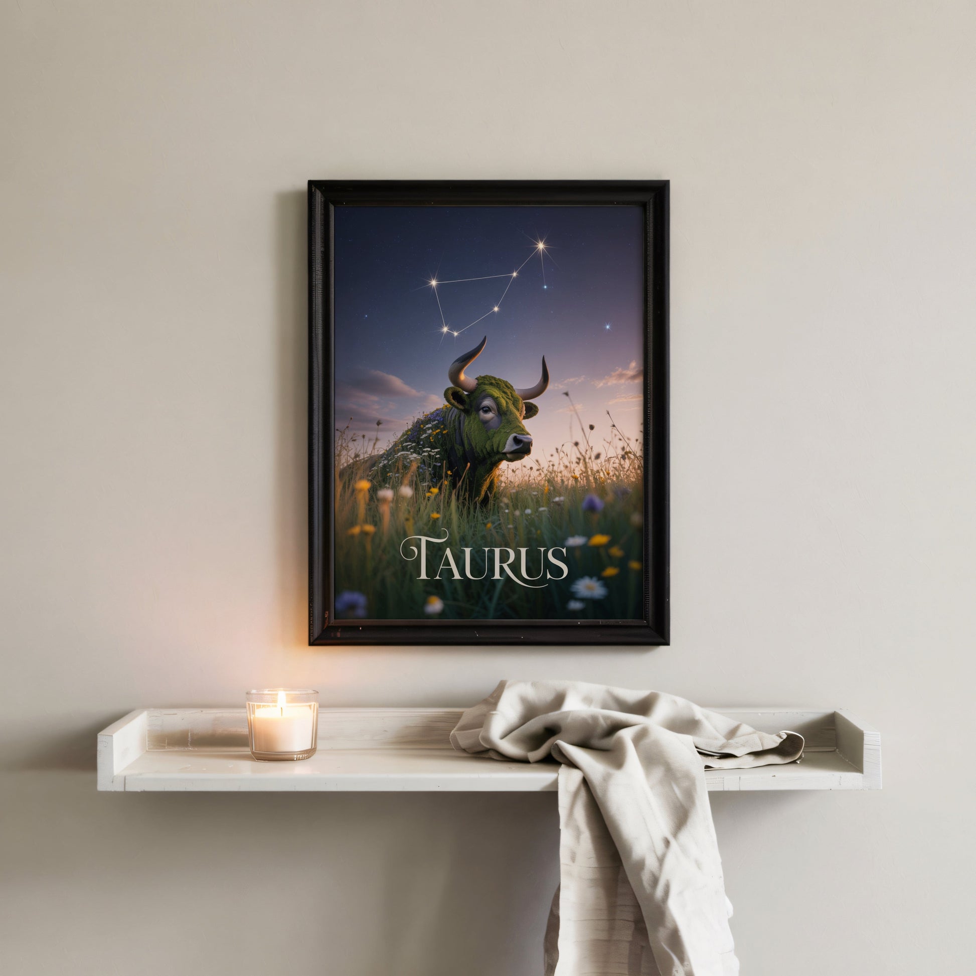Aisle29 Posters Taurus Serene Wall Art