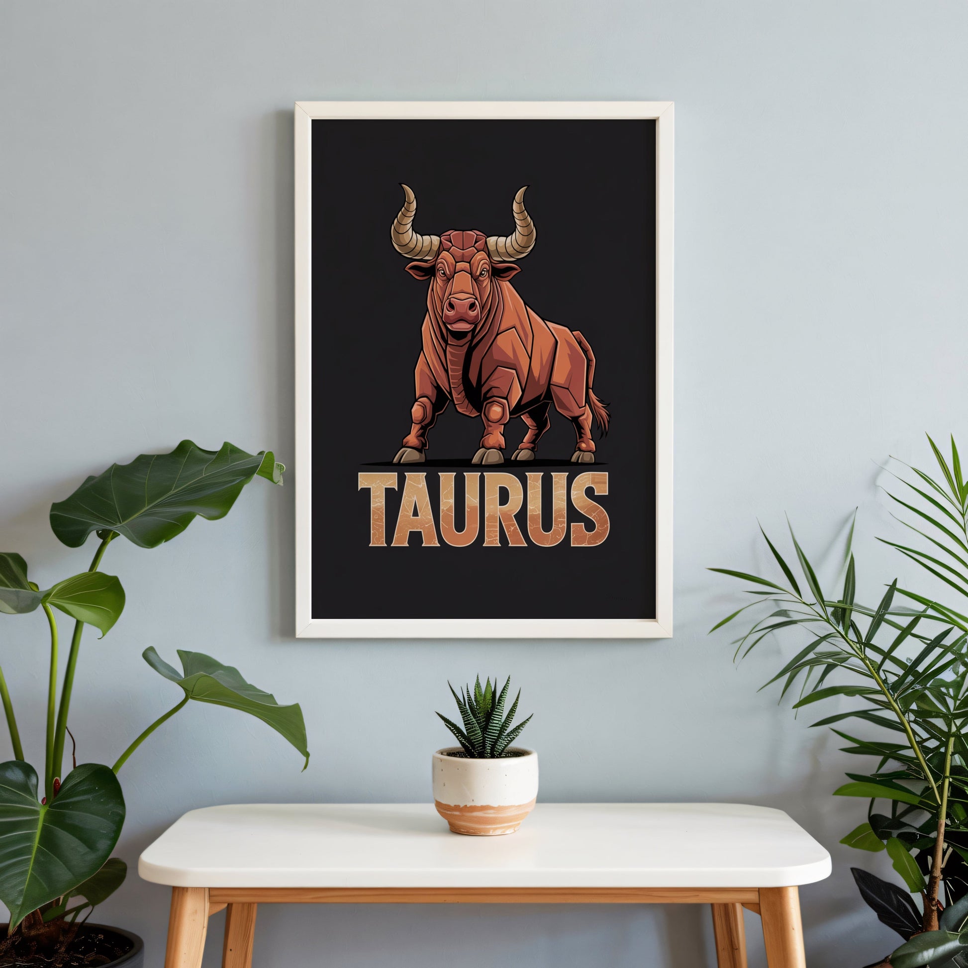 Aisle29 Posters Taurus Strong Bull Wall Art
