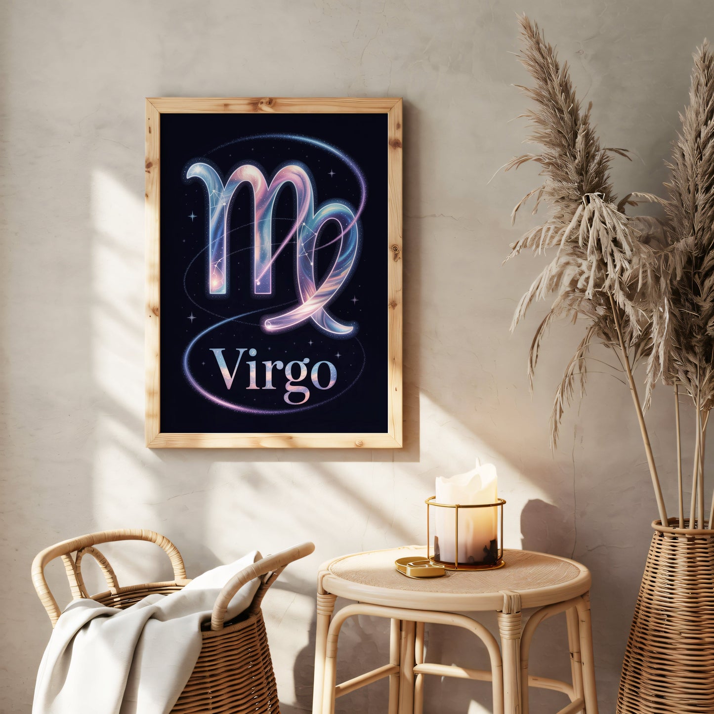 Aisle29 Posters Virgo Cosmic Wall Art