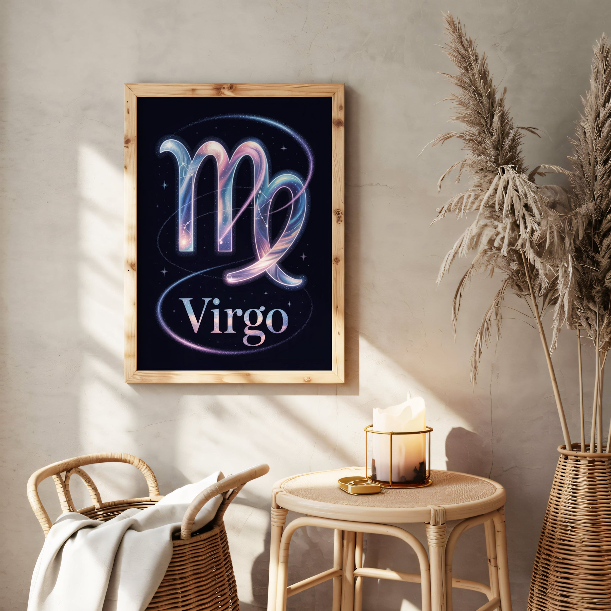 Aisle29 Posters Virgo Cosmic Wall Art
