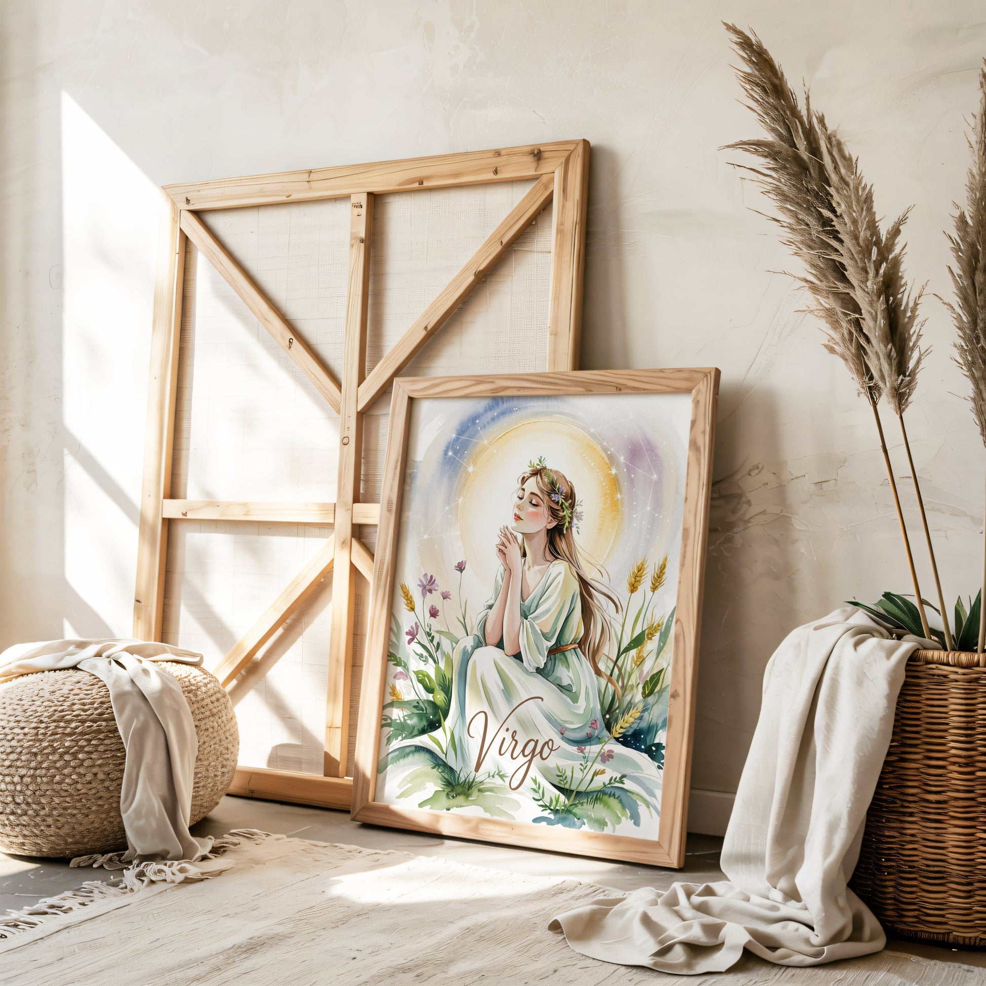 Aisle29 Posters Virgo Maiden Harmony Wall Art