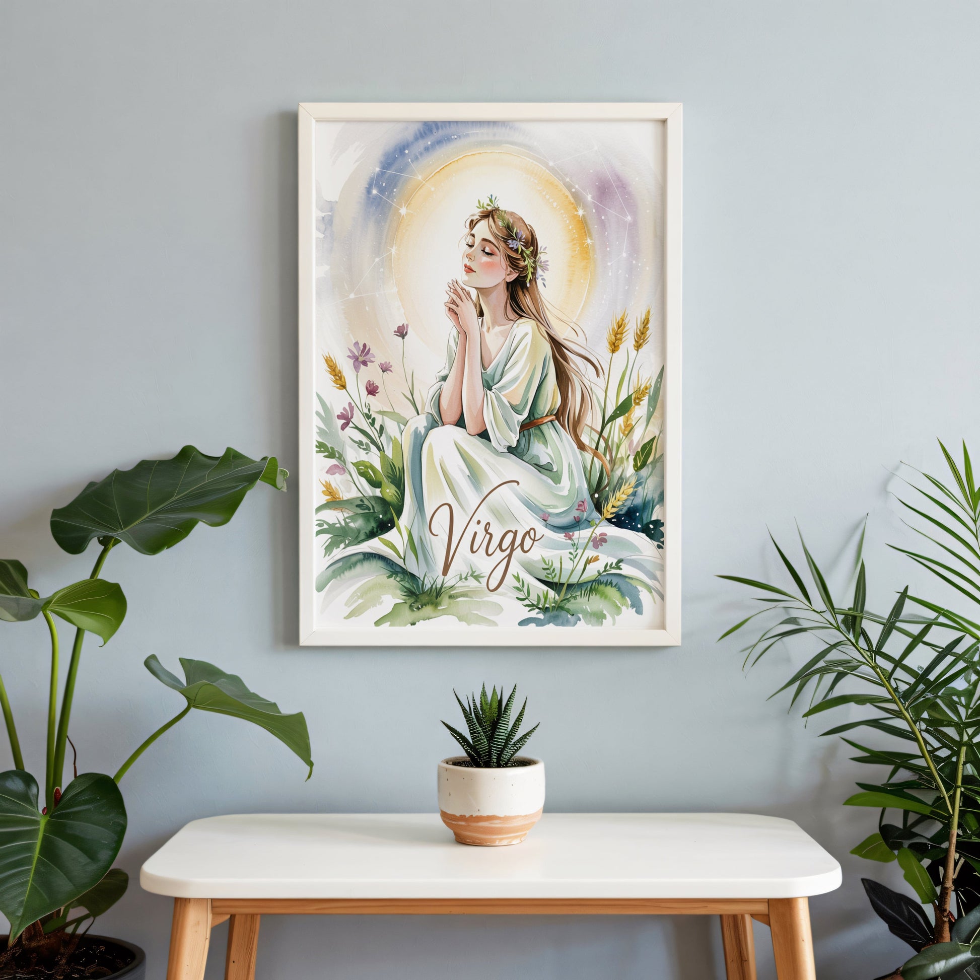 Aisle29 Posters Virgo Maiden Harmony Wall Art