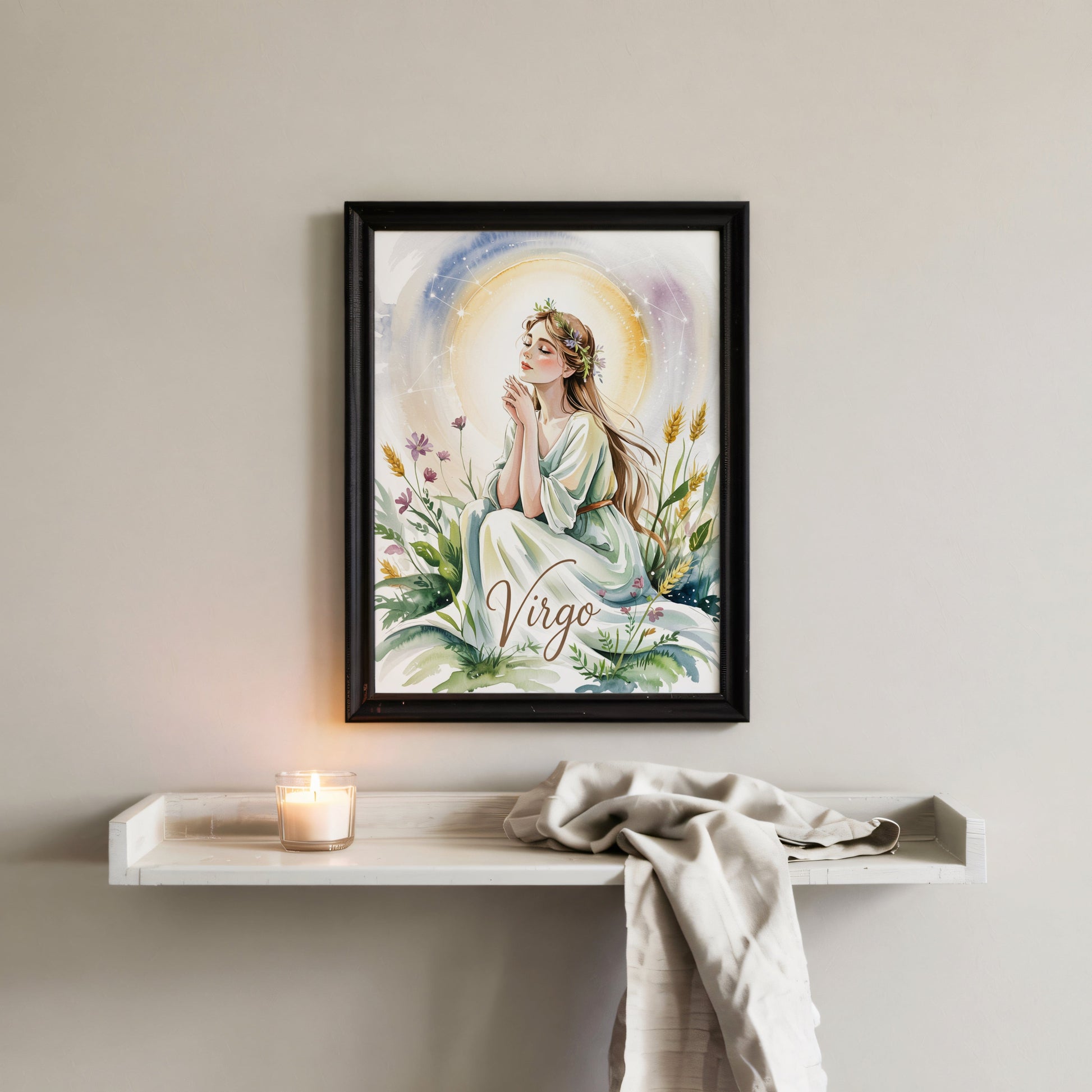 Aisle29 Posters Virgo Maiden Harmony Wall Art