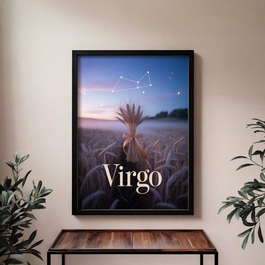 Aisle29 Posters Virgo Serene Wall Art