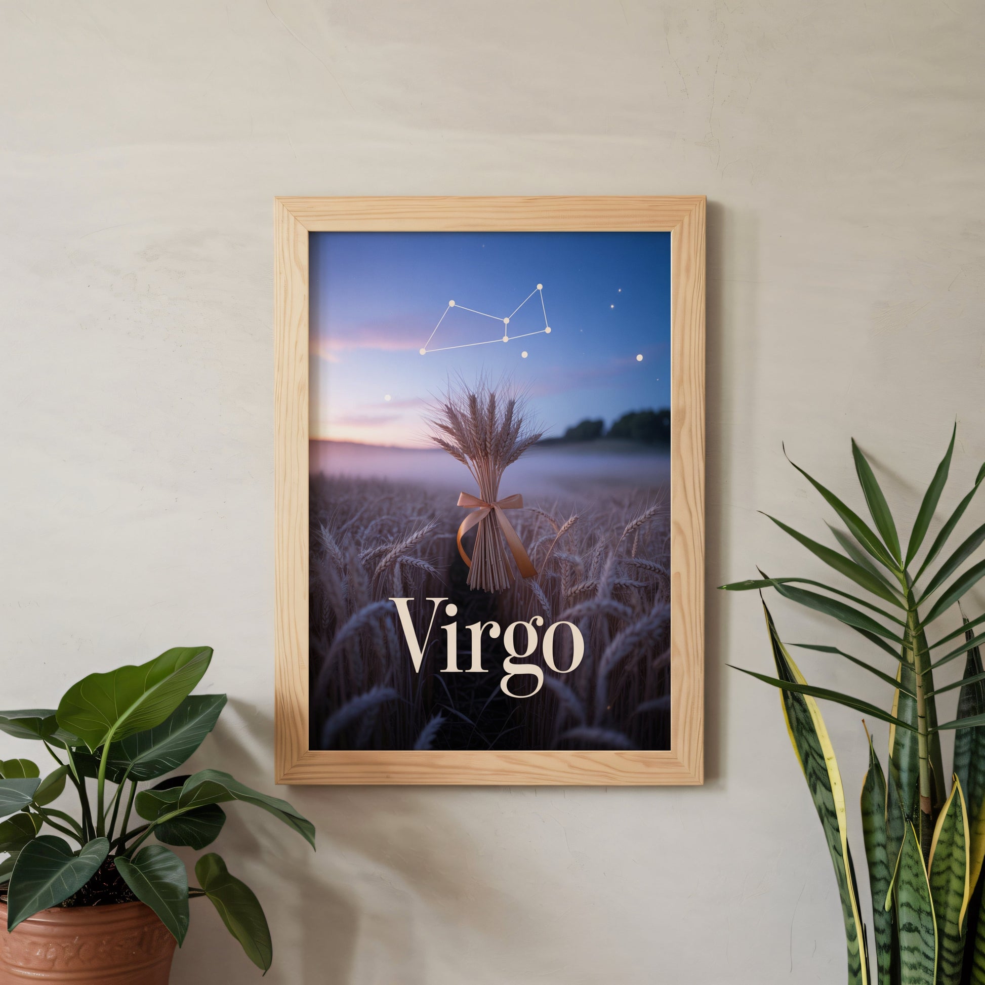 Aisle29 Posters Virgo Serene Wall Art