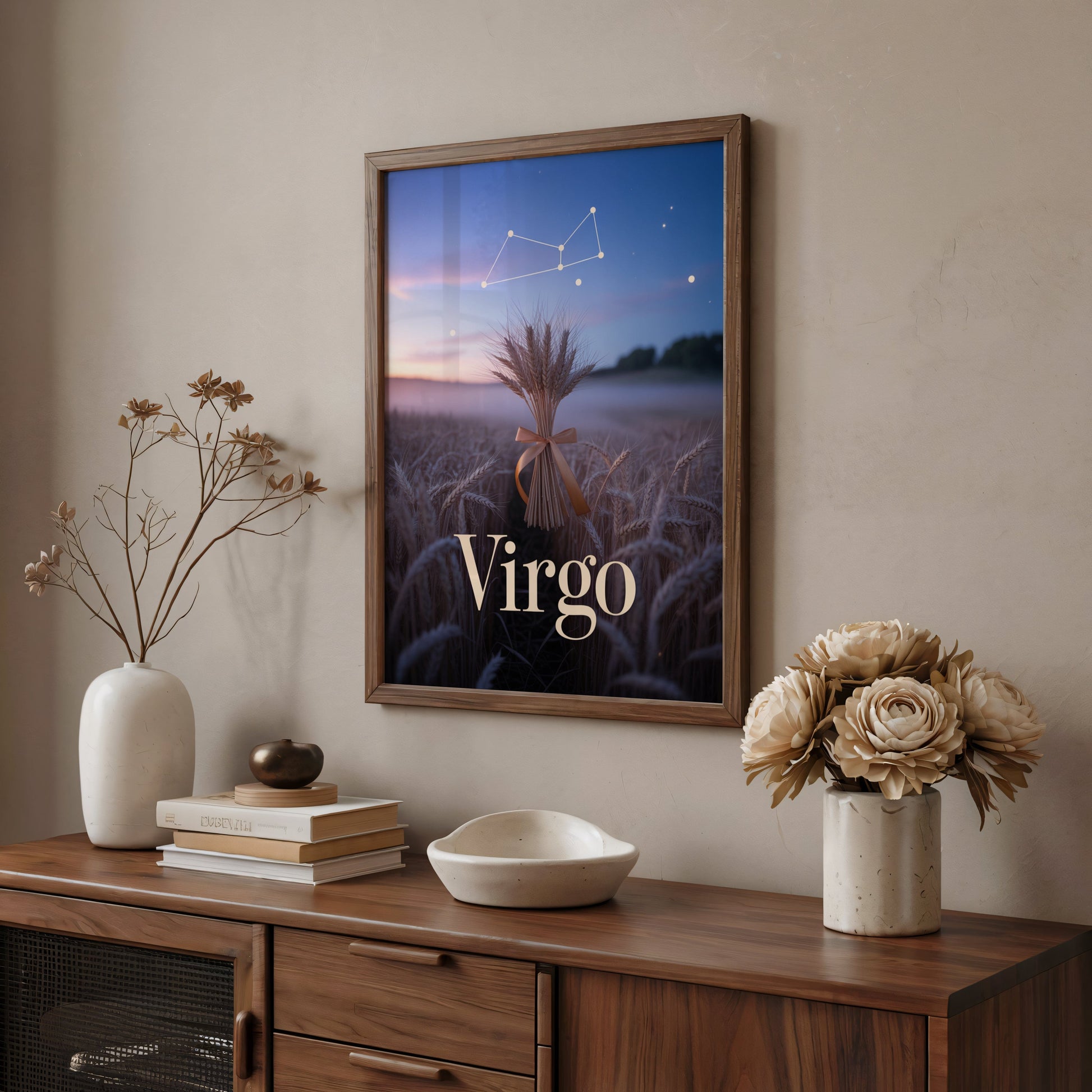 Aisle29 Posters Virgo Serene Wall Art