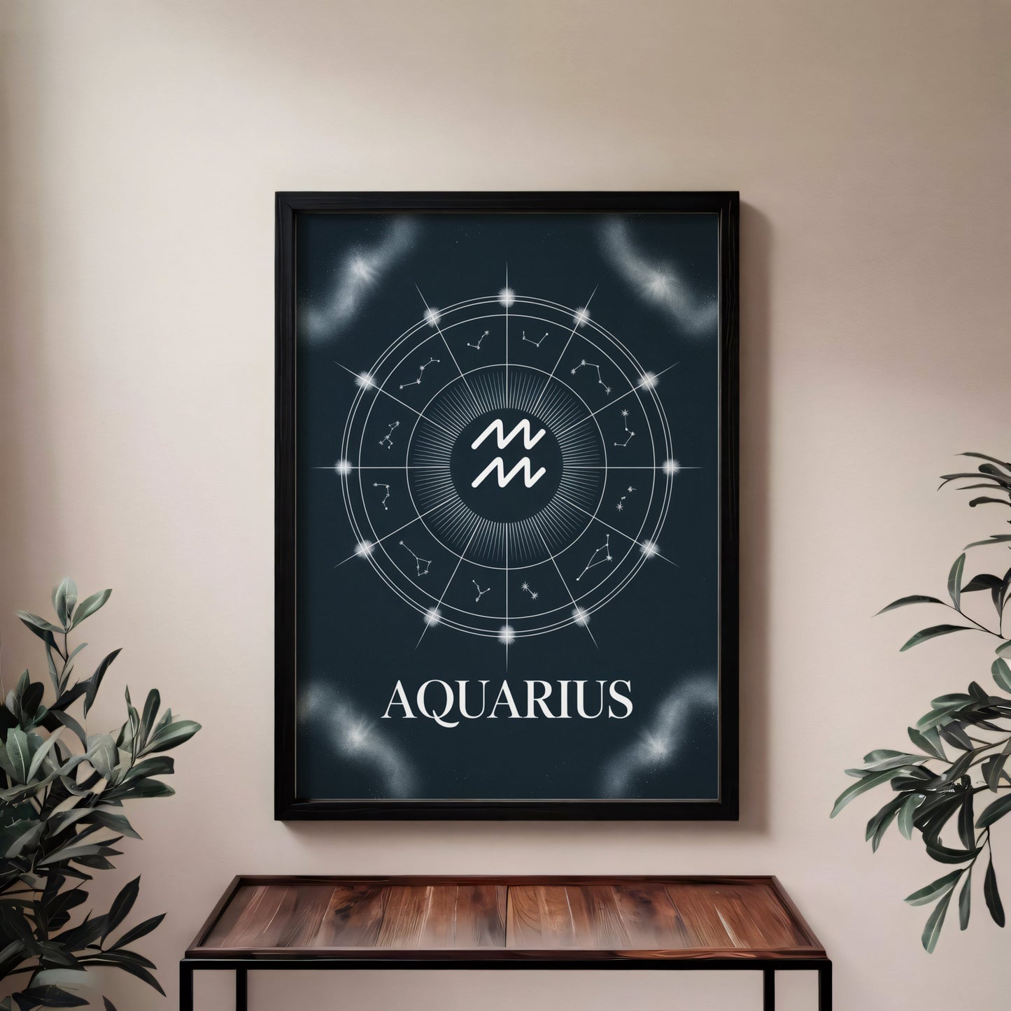Aisle29 Print Aquarius Birth Wall Art