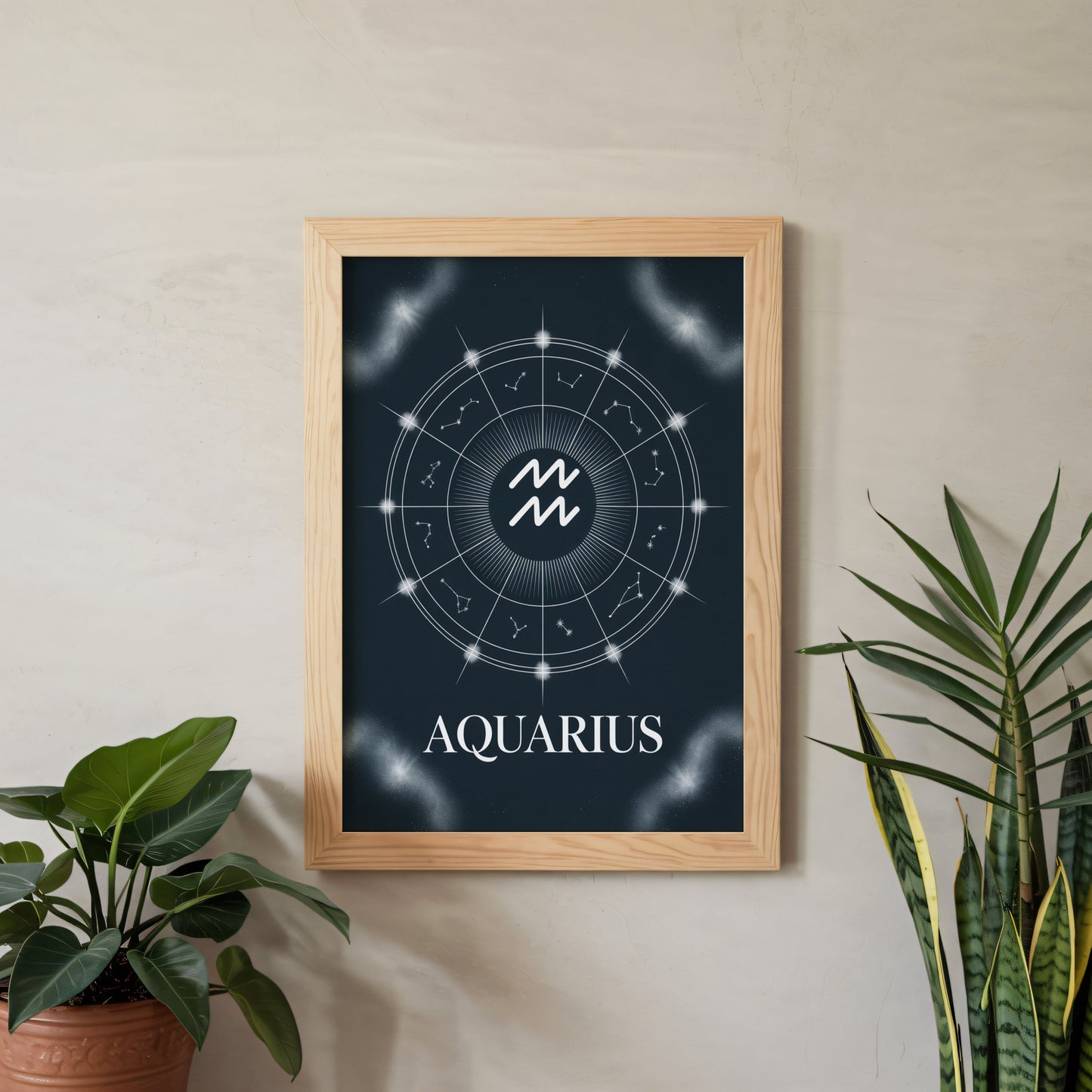 Aisle29 Print Aquarius Birth Wall Art