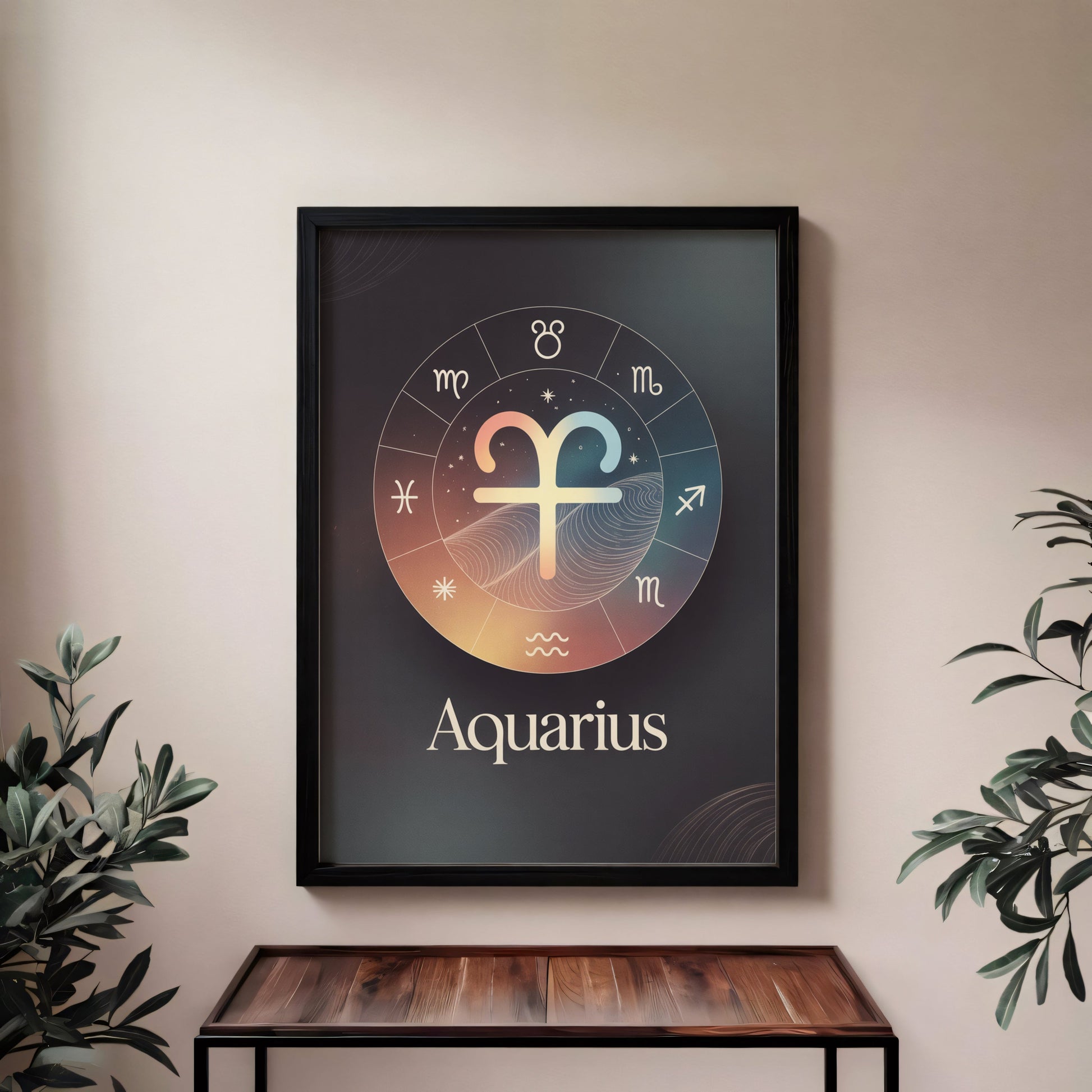 Aisle29 Print Aquarius Colour Wall Art