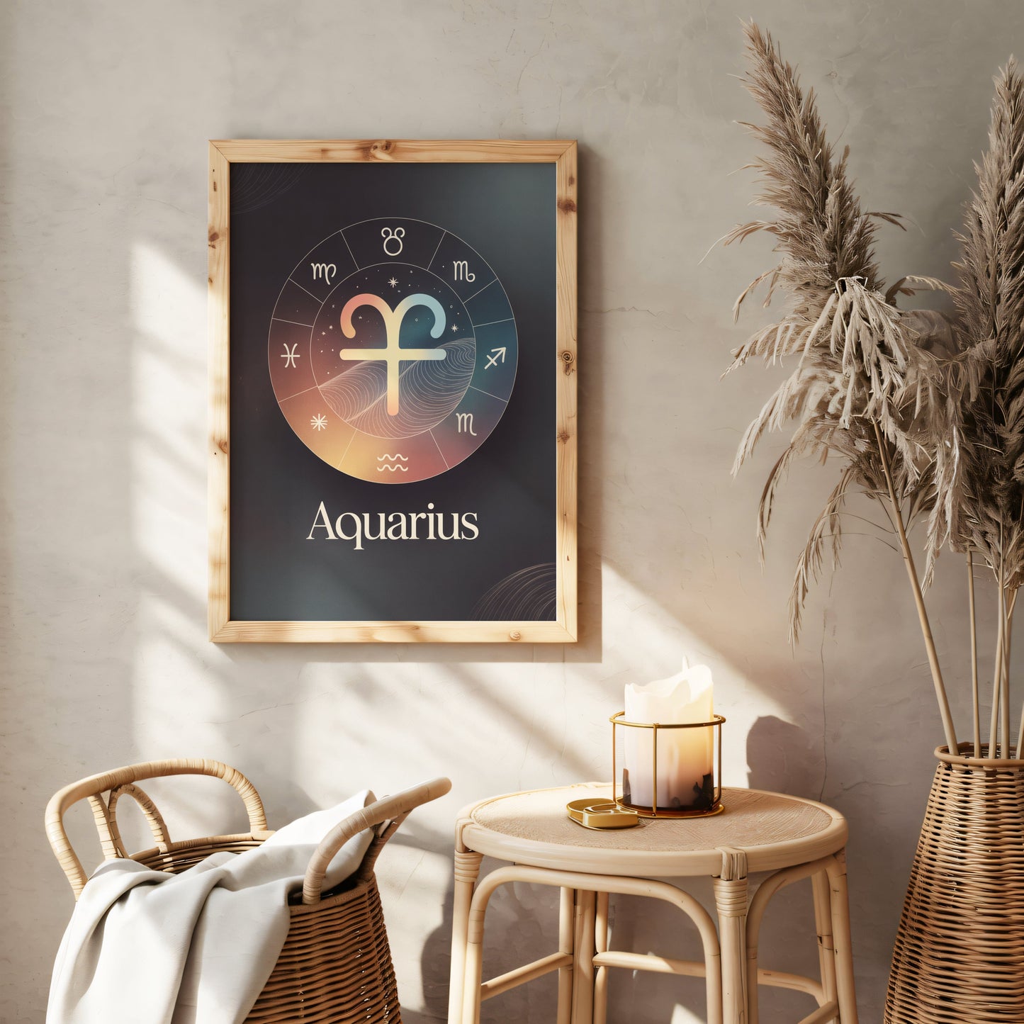 Aisle29 Print Aquarius Colour Wall Art
