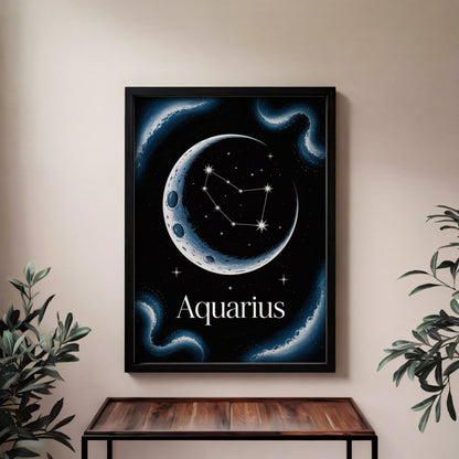 Aisle29 Print Aquarius Core Wall Art
