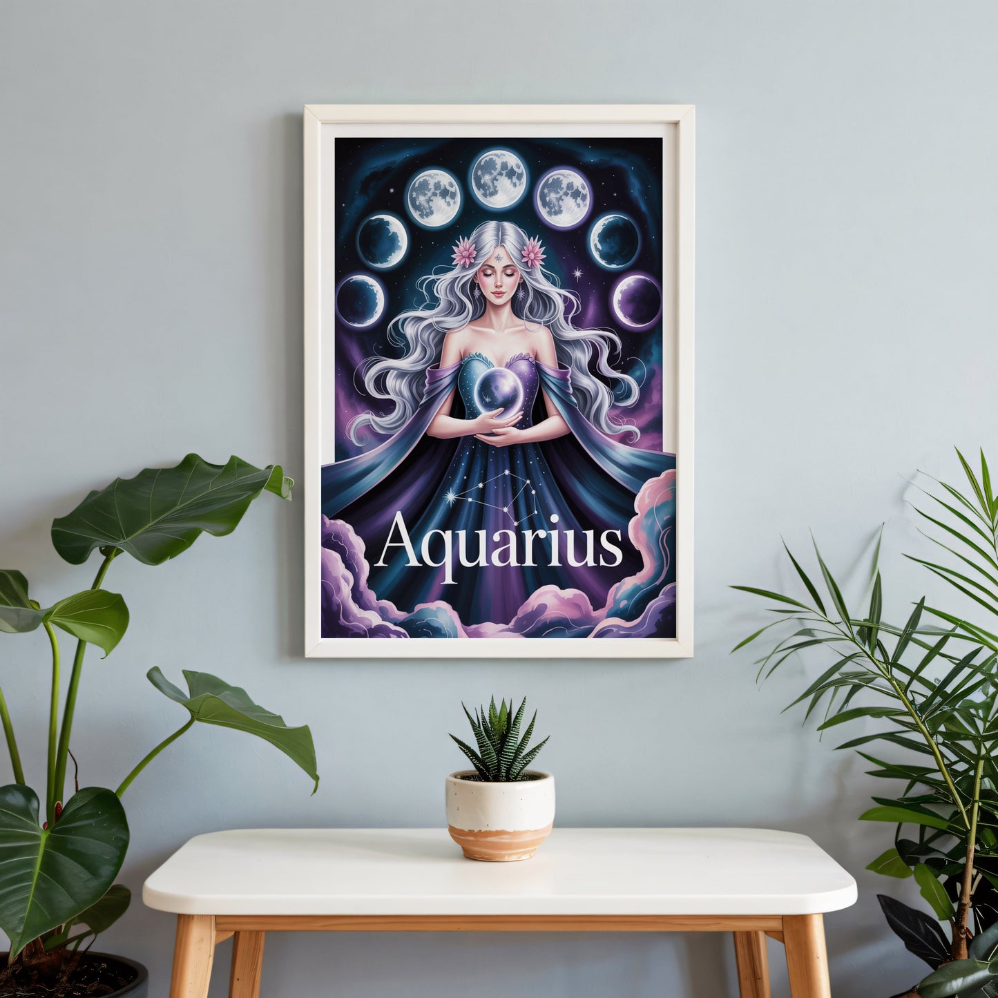 Aisle29 Print Aquarius Cosmic Wall Art