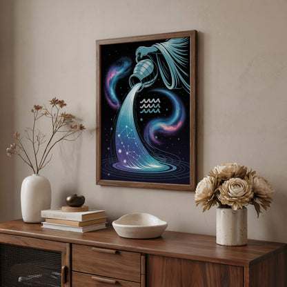 Aisle29 Print Aquarius Crisp Wall Art