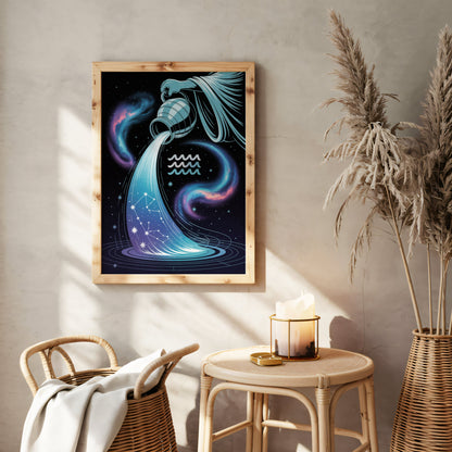 Aisle29 Print Aquarius Crisp Wall Art