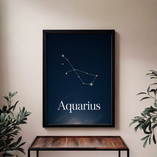 Aisle29 Print Aquarius Deep Wall Art