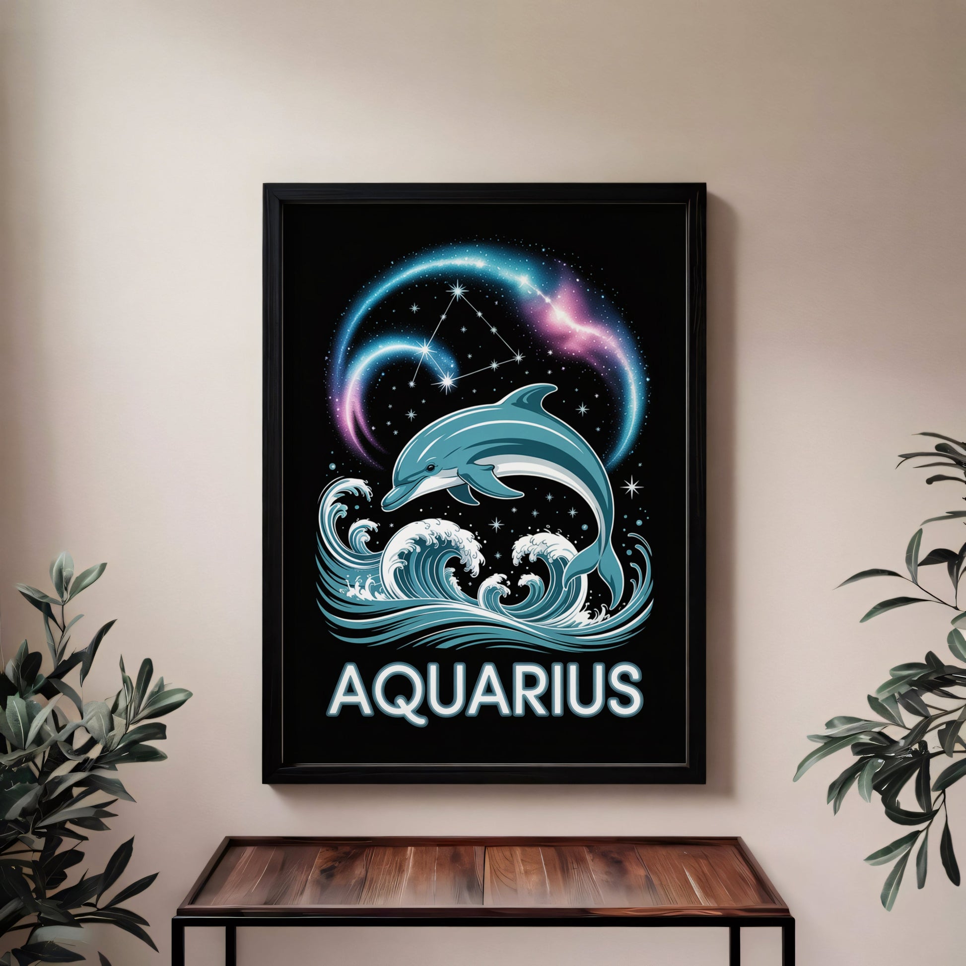 Aisle29 Print Aquarius Eclipse Wall Art