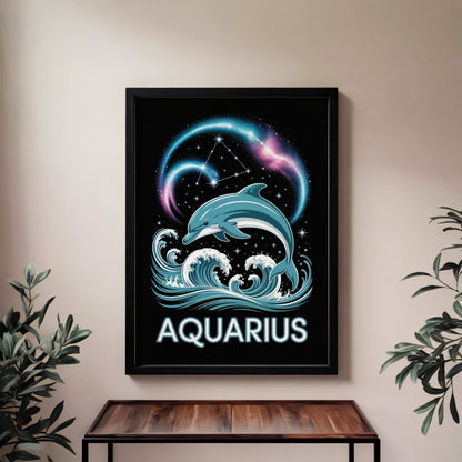 Aisle29 Print Aquarius Eclipse Wall Art