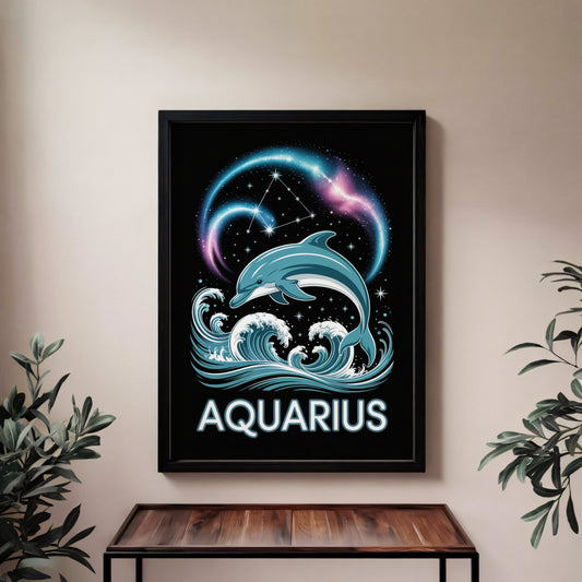 Aisle29 Print Aquarius Eclipse Wall Art