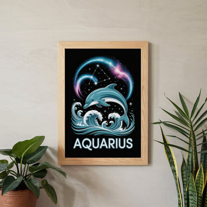Aisle29 Print Aquarius Eclipse Wall Art