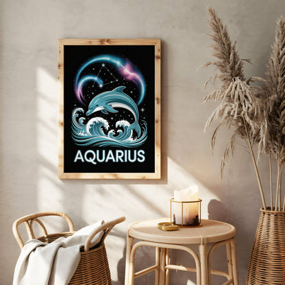 Aisle29 Print Aquarius Eclipse Wall Art