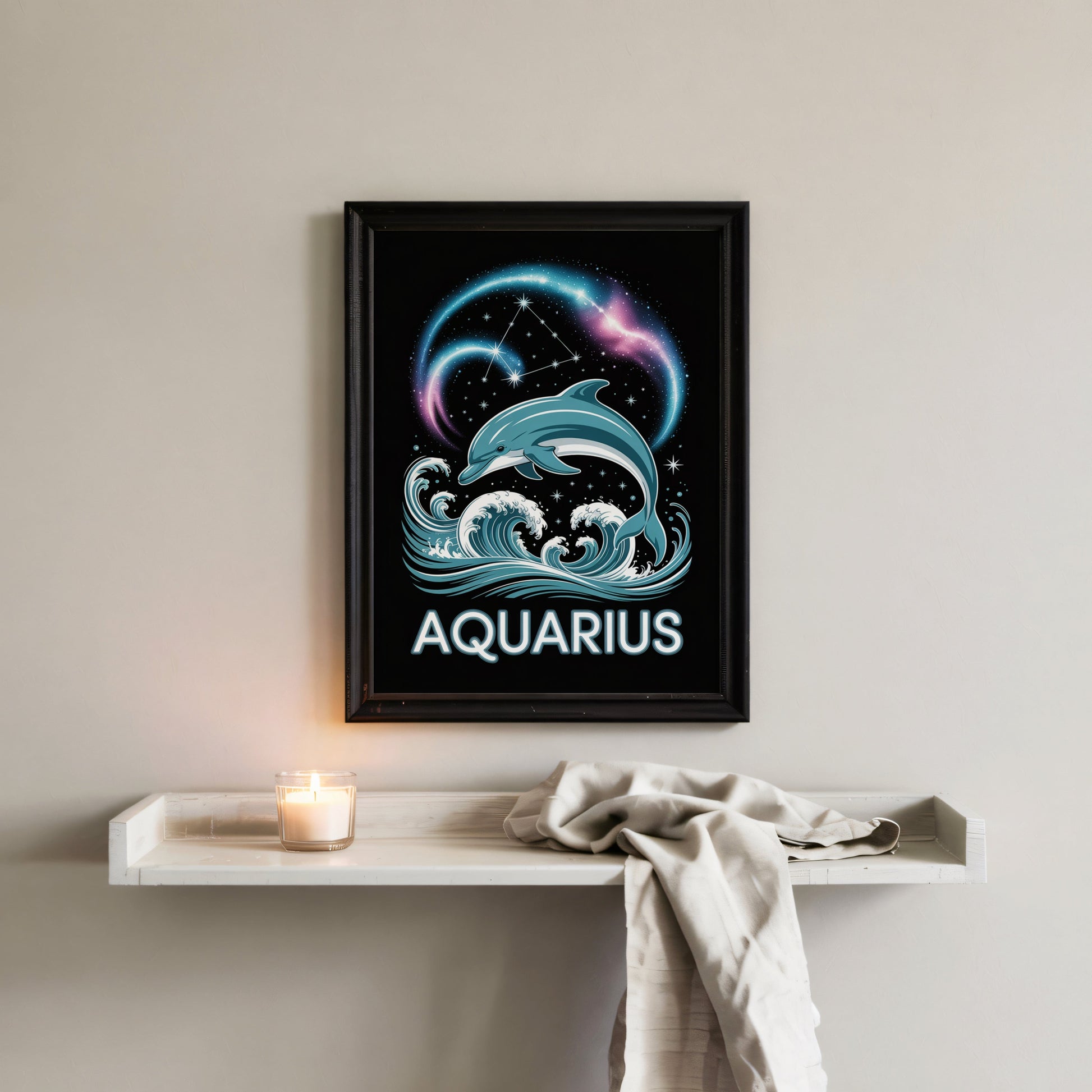 Aisle29 Print Aquarius Eclipse Wall Art