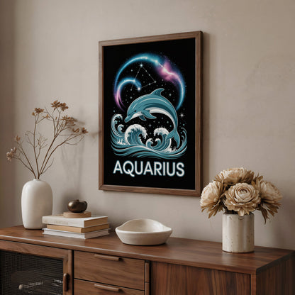 Aisle29 Print Aquarius Eclipse Wall Art