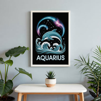 Aisle29 Print Aquarius Eclipse Wall Art
