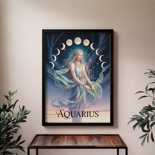Aisle29 Print Aquarius Glam Wall Art
