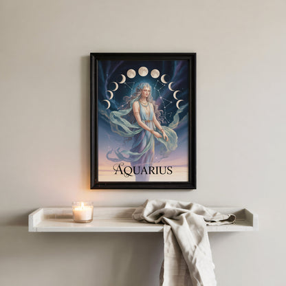 Aisle29 Print Aquarius Glam Wall Art