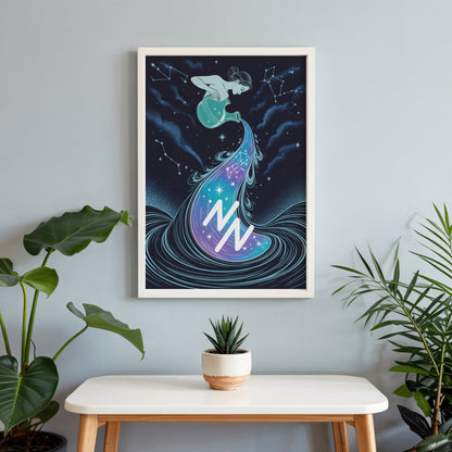 Aisle29 Print Aquarius Ideal Wall Art