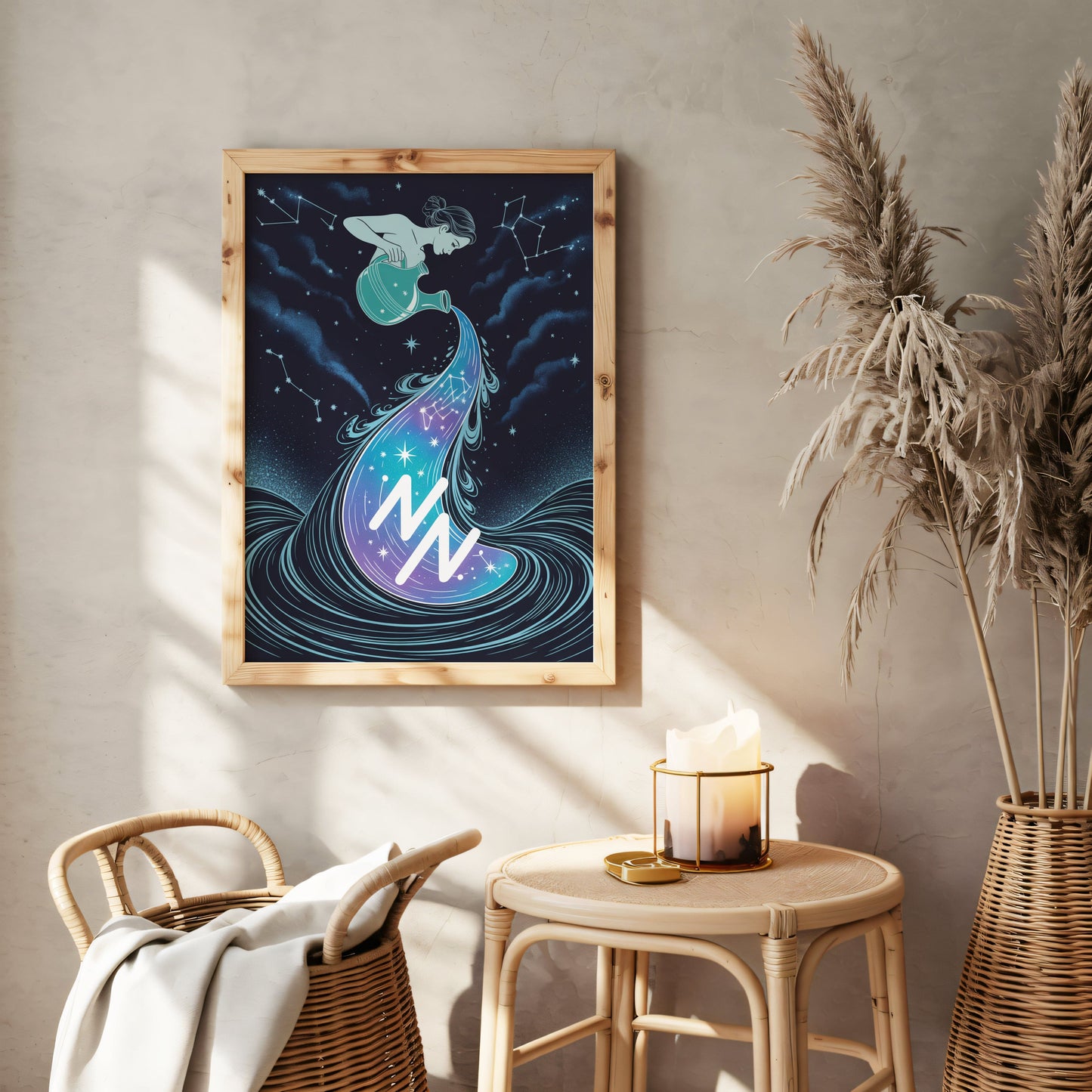Aisle29 Print Aquarius Ideal Wall Art