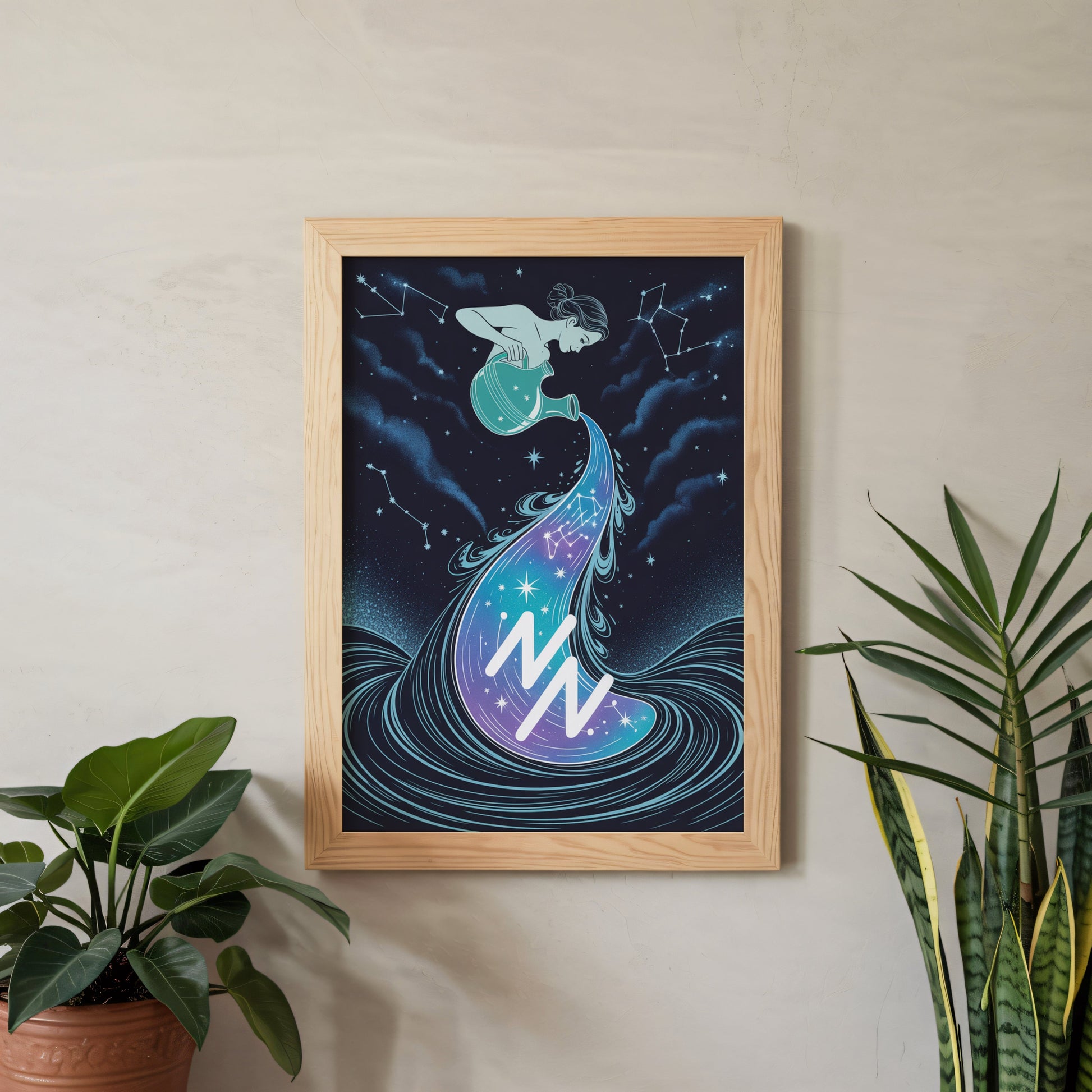 Aisle29 Print Aquarius Ideal Wall Art