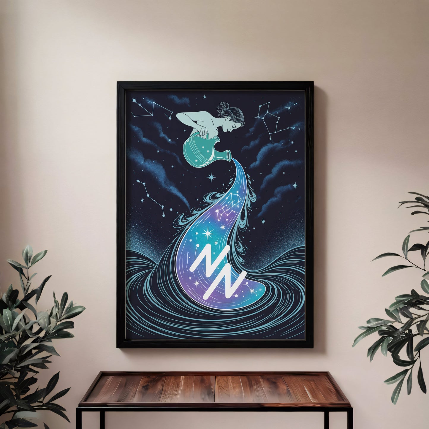 Aisle29 Print Aquarius Ideal Wall Art