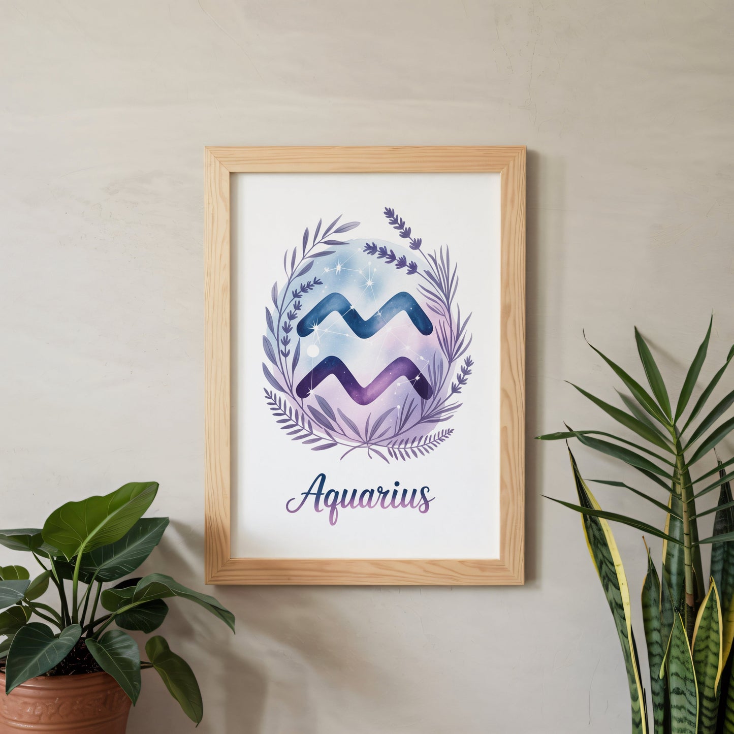 Aisle29 Print Aquarius Intricate Wall Art