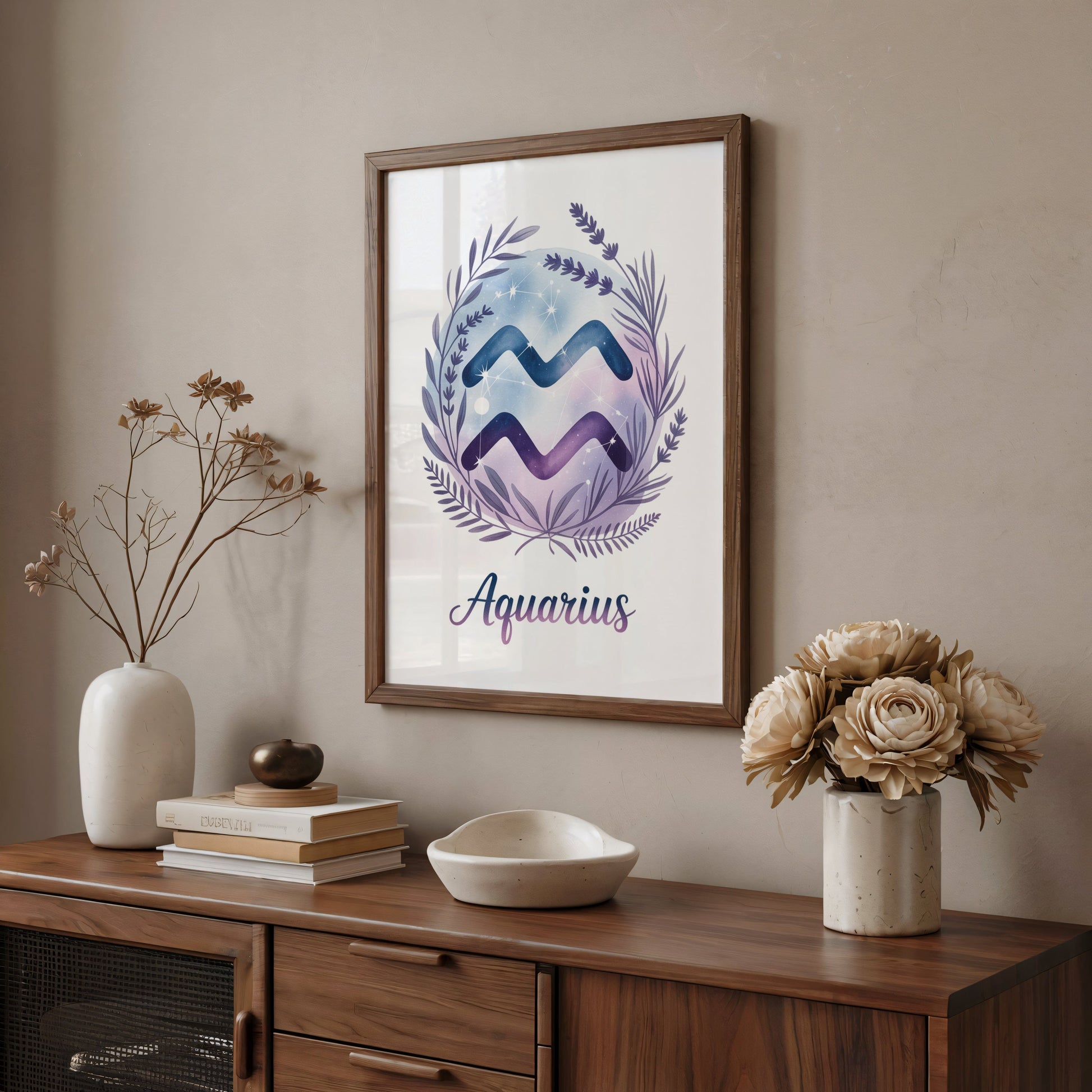 Aisle29 Print Aquarius Intricate Wall Art